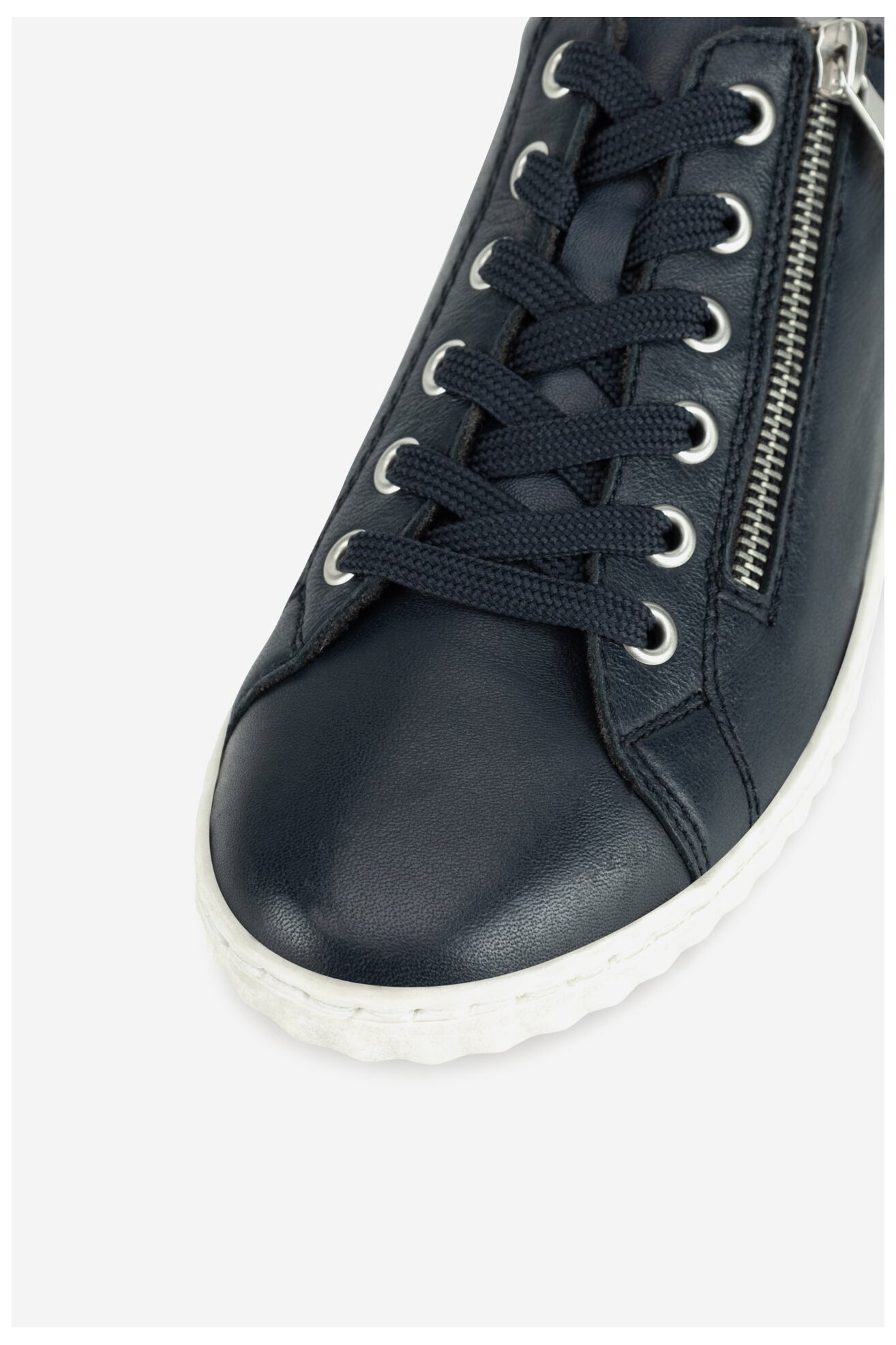 Sneakers Rieker N0900-14 Granatowy ciemny