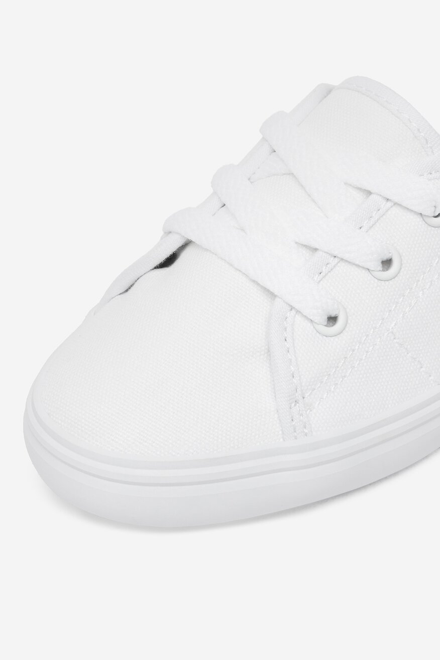 Pantofi pânză LACOSTE ALB - 5905588959816