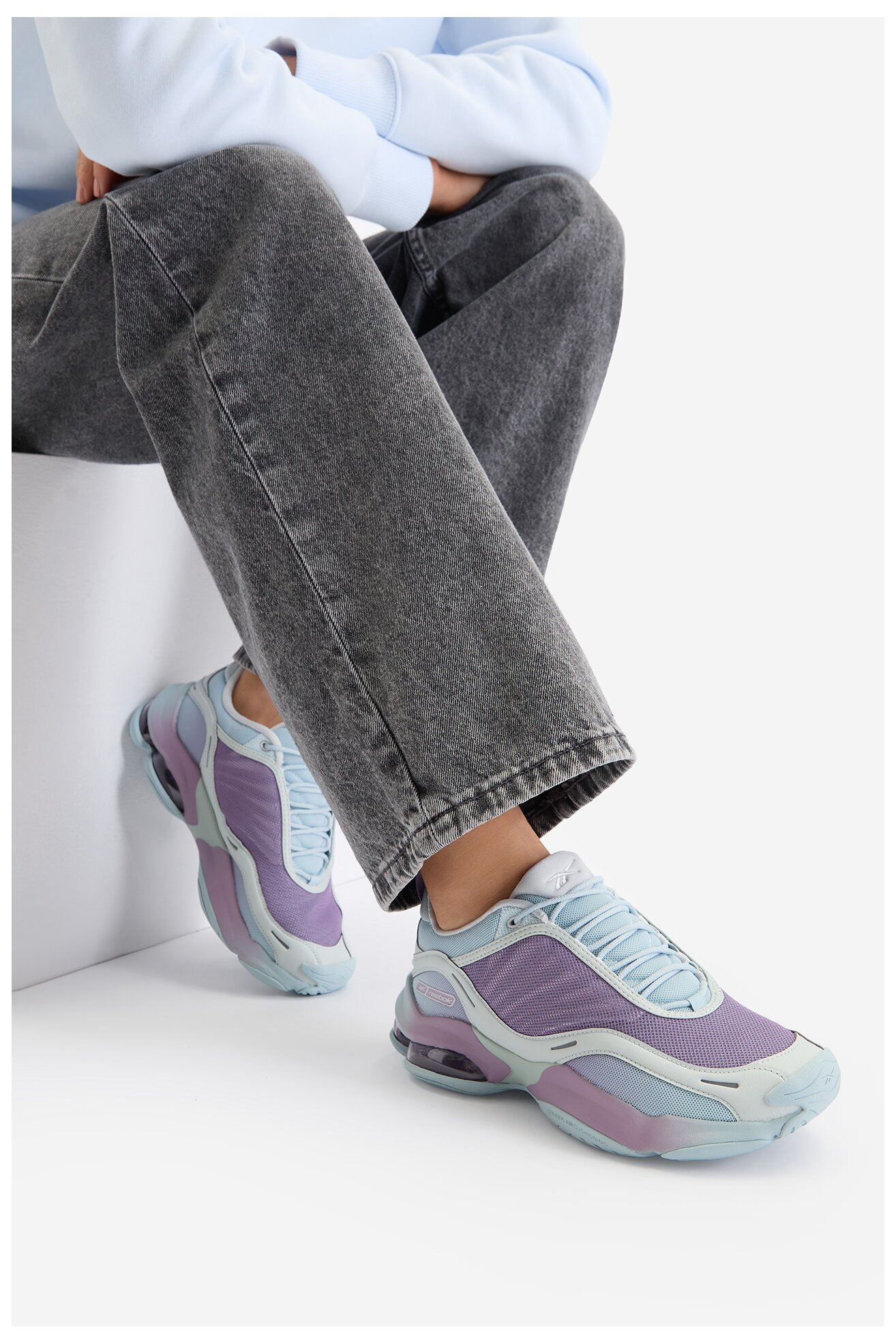 Obuwie sportowe Reebok EO-DMX SERIES 3000 100244459 Fioletowy