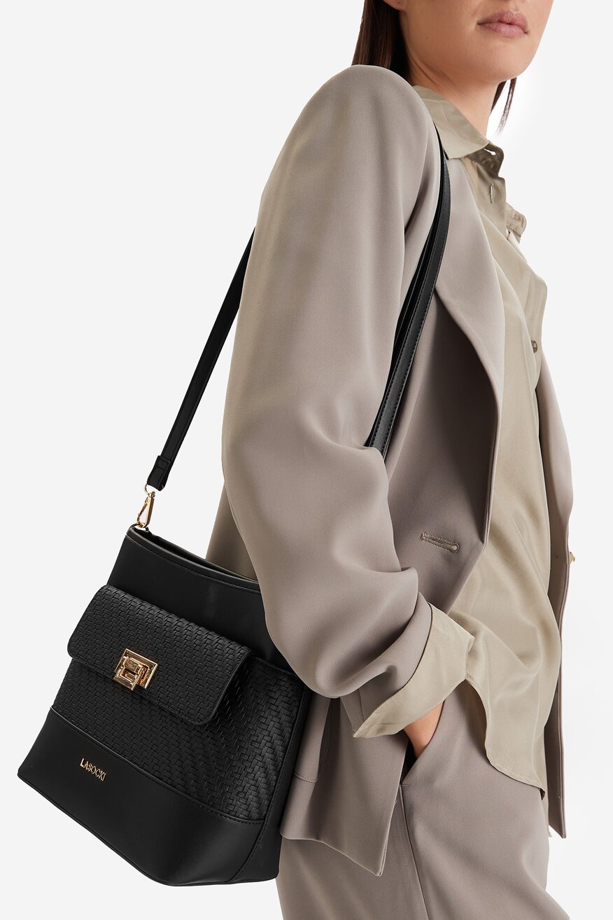 
                        Torebka Lasocki CEO-LSK-M-003-07 Czarny - 5906751553695