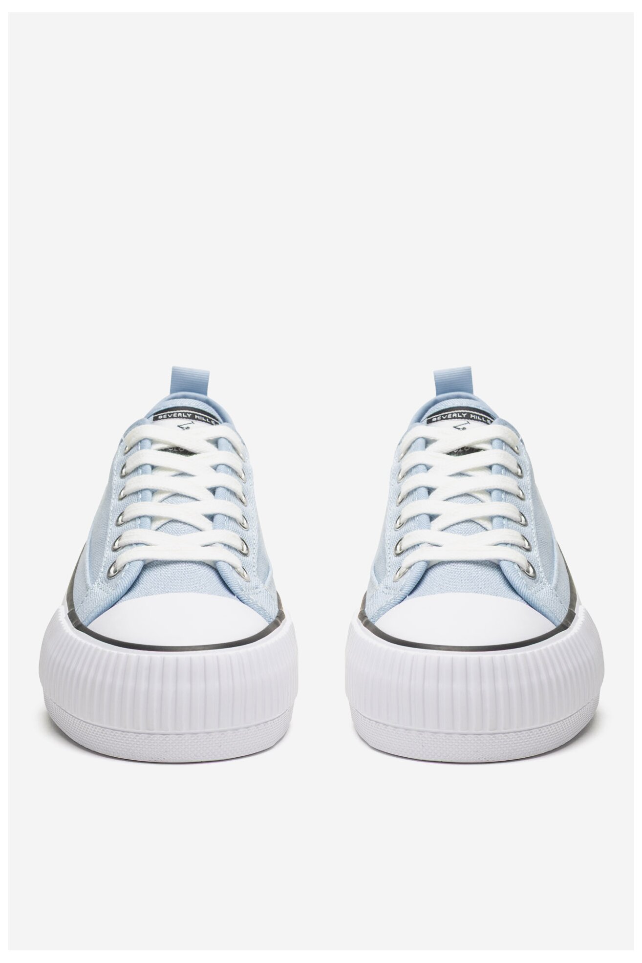 Plátěná obuv Beverly Hills Polo Club V12-842 BLANKYTNĚ MODRÁ