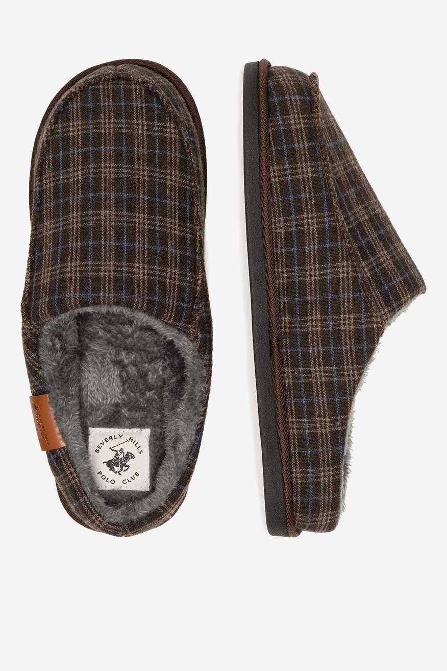 
                Beverly Hills Polo Club - Kapcie ocieplane - 5903419627538