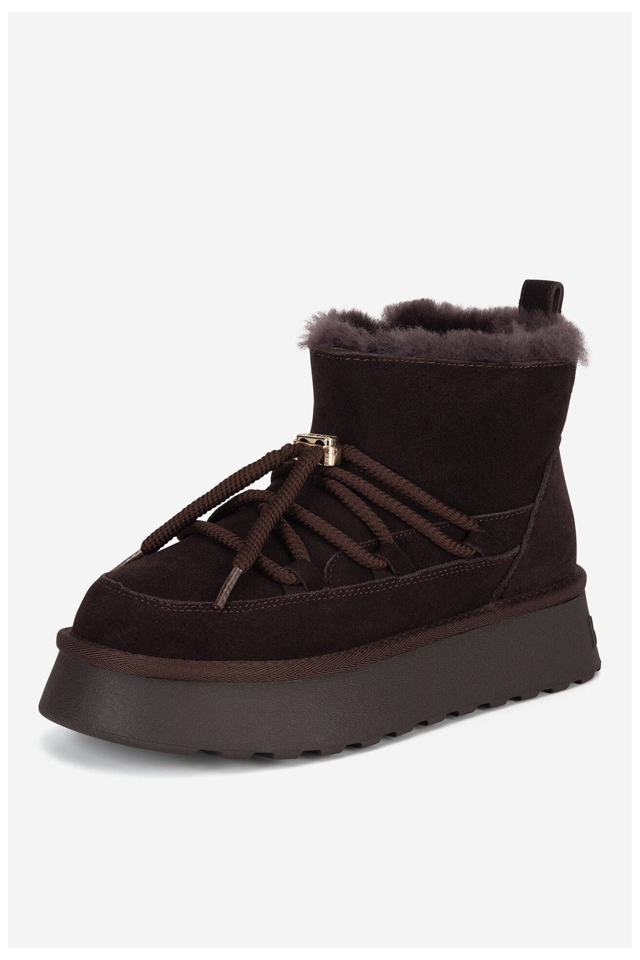 Botki Badura WFA3111-6Z Brązowy ciemny