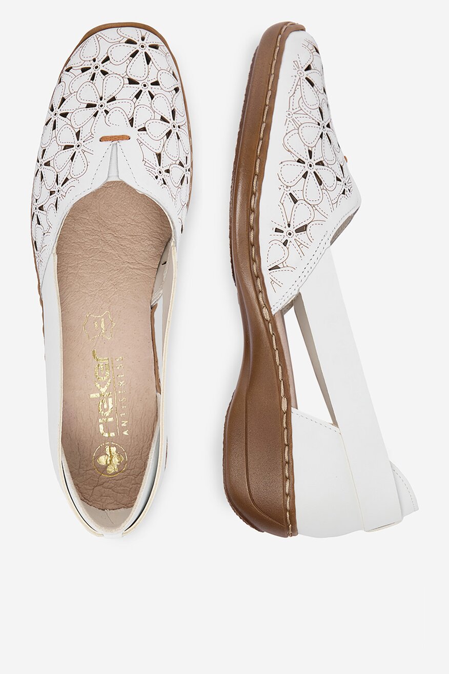 
                Rieker - Półbuty skórzane - 5906751831229