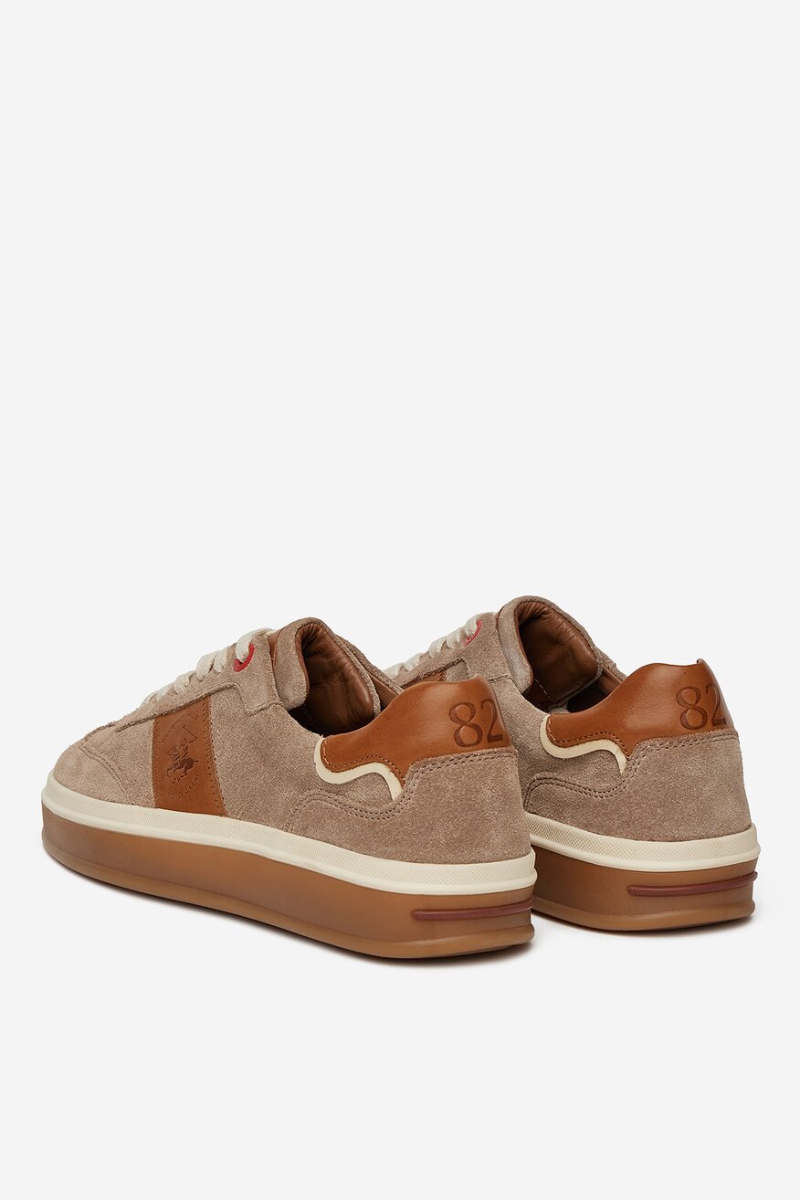 Sneakerși Beverly Hills Polo Club BEJ - 5906751106754