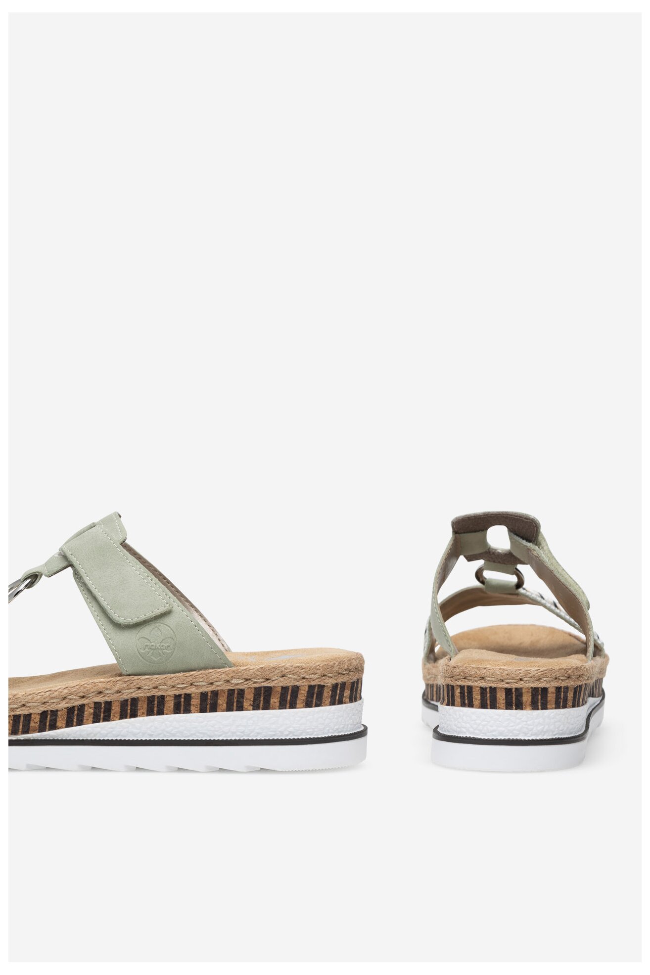 Джапанки Rieker V79M6-52 ЗЕЛЕН