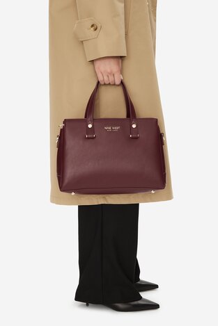 Сумка З Ремінцем NINE WEST CEO-MAINE-LDA8203 БОРДОВИЙ