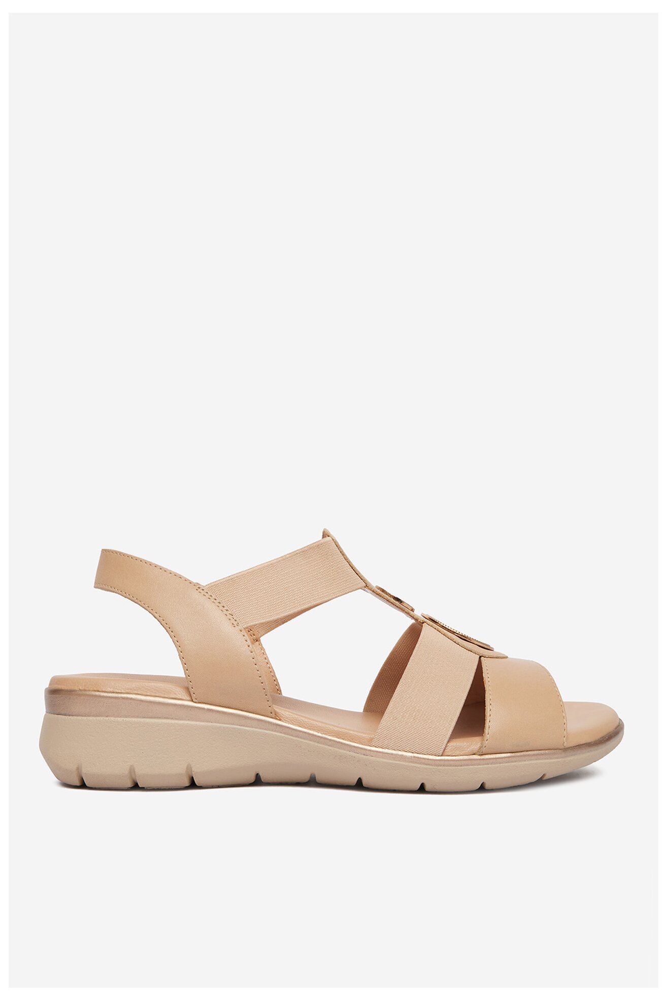 Sandały Go Soft CEO-WI16-INES-07 Beżowy