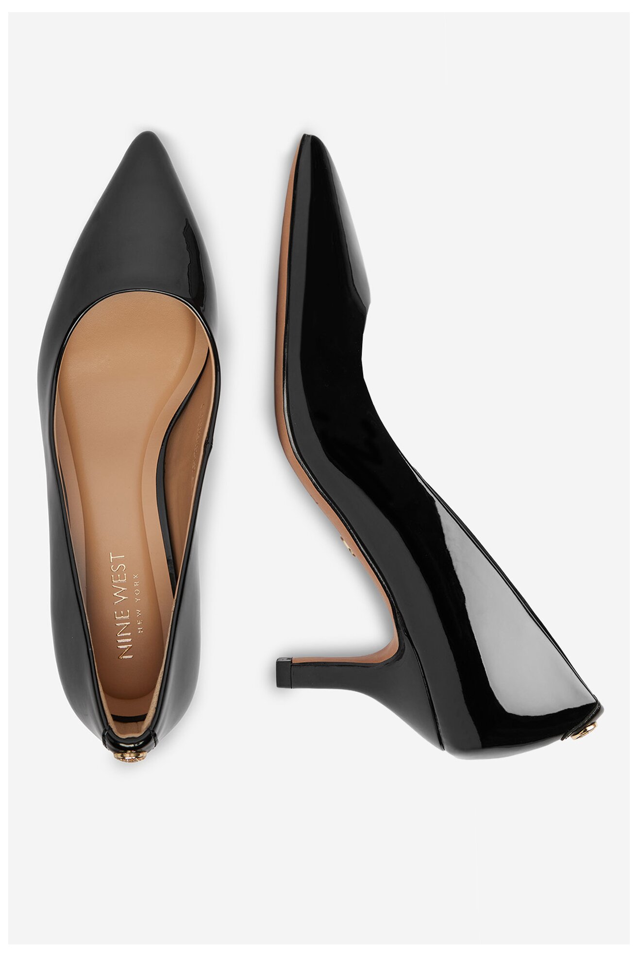 Елегантни обувки NINE WEST CEO-CD25-032-1 ЧЕРЕН