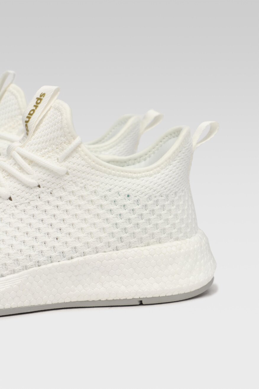 
                Sprandi - Obuwie sportowe pastelowe białe - 5903698449647