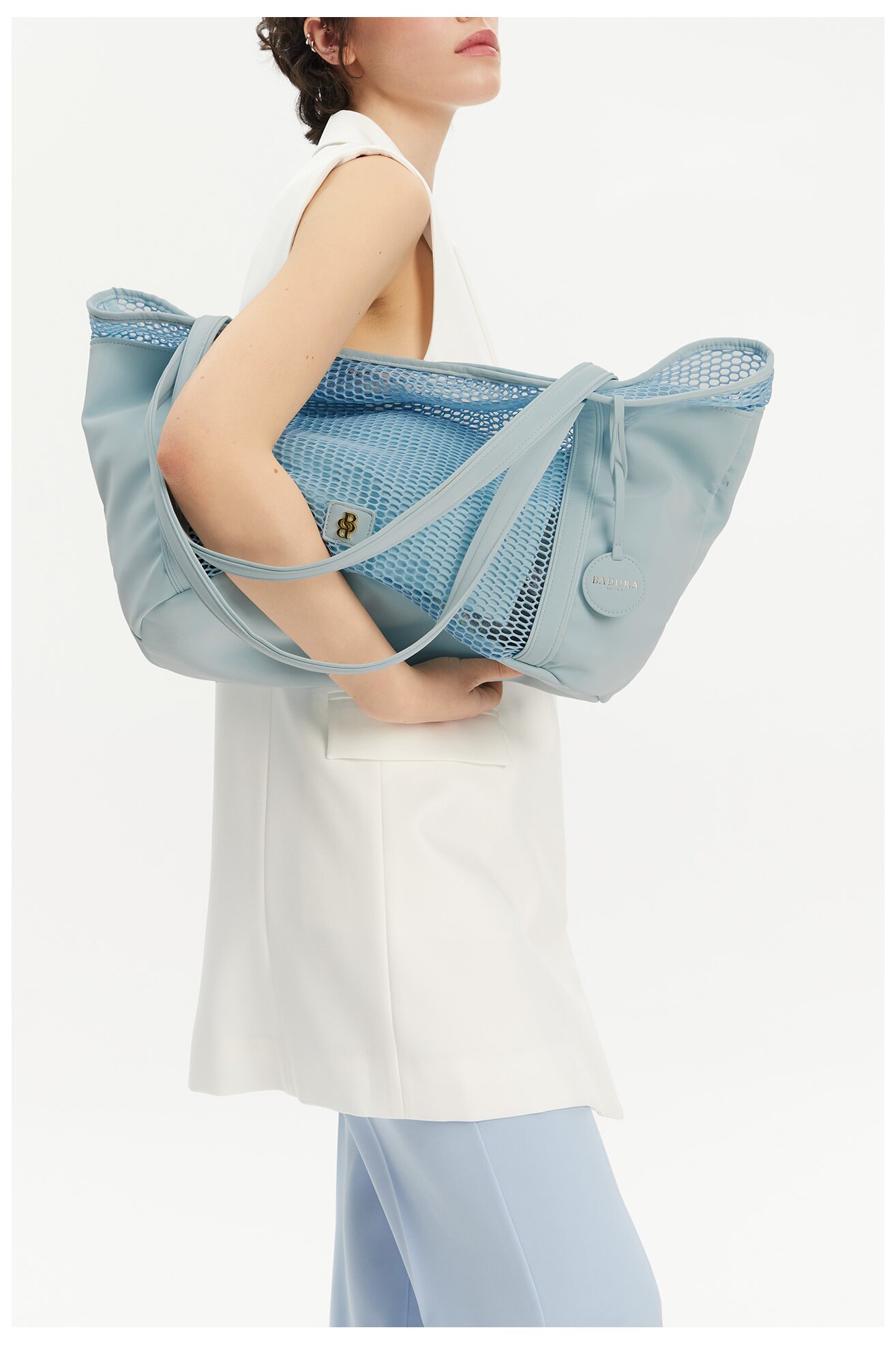 Kézitáska Badura WENN-01 KÉK