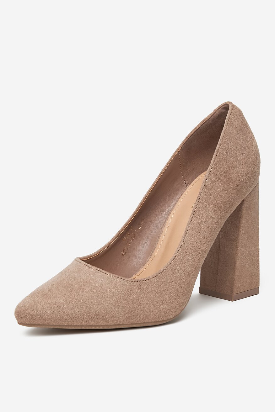 
                Pantofi cu toc DeeZee KAKI - 5906751108031