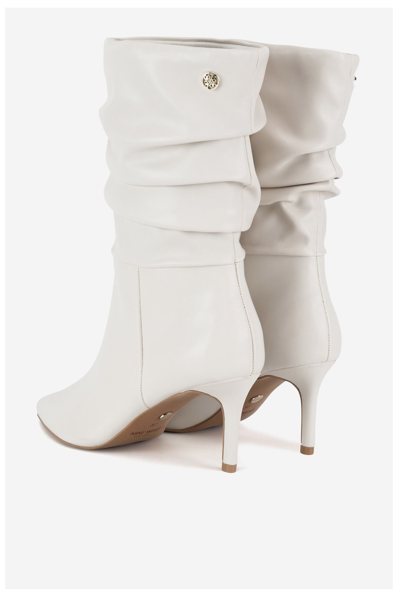 Kratke čizme NINE WEST WFA2786-1 BELA