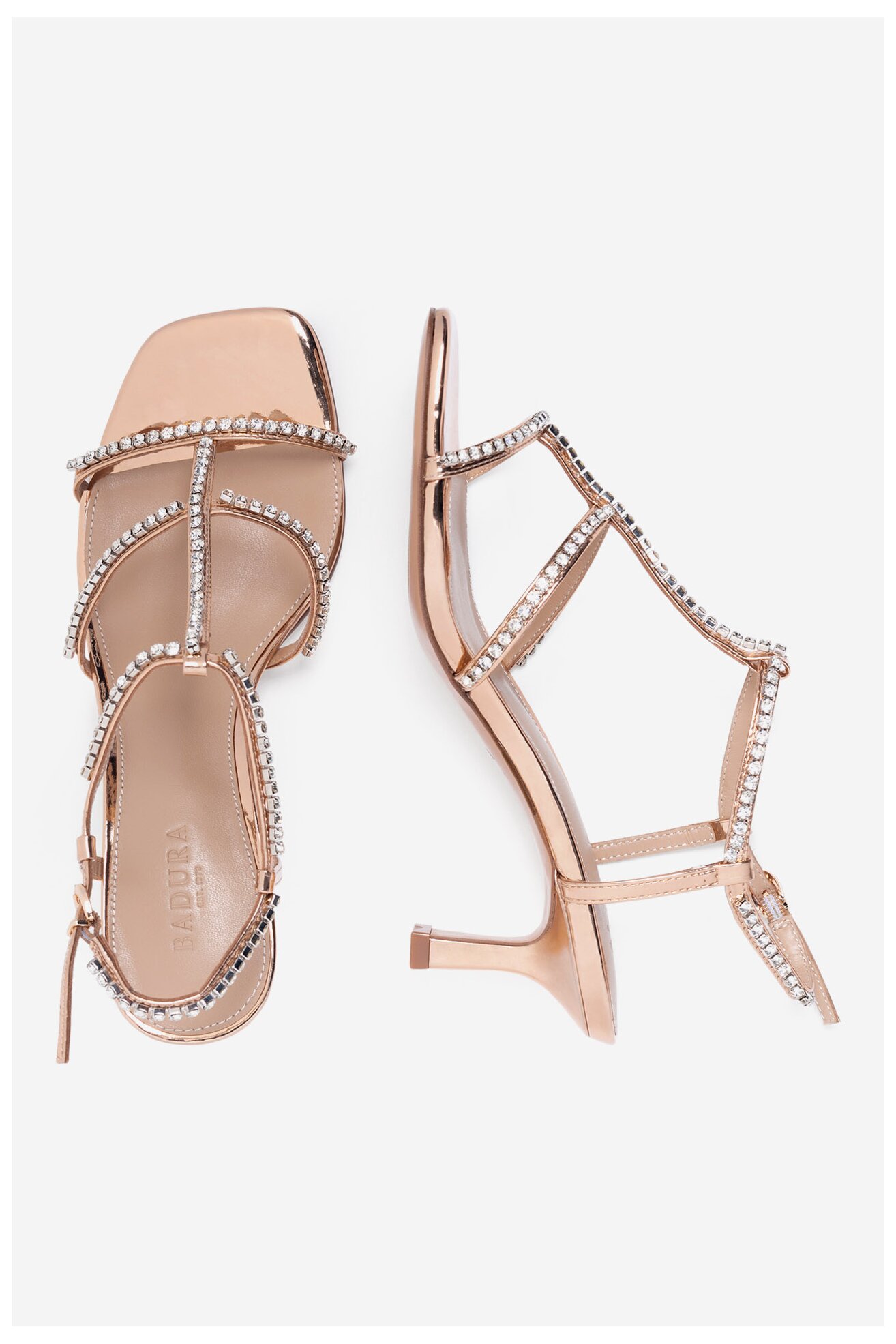 Sandały Badura JUSTINE-21723-115 Różowy