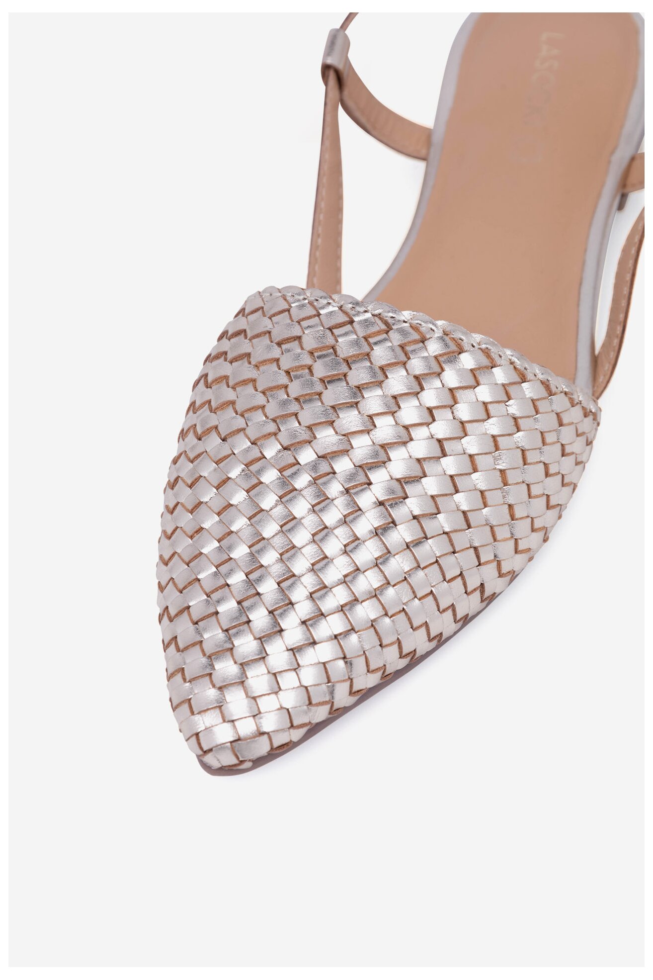 Baleriny Lasocki MADALIA WI29-CHR06 Złoty