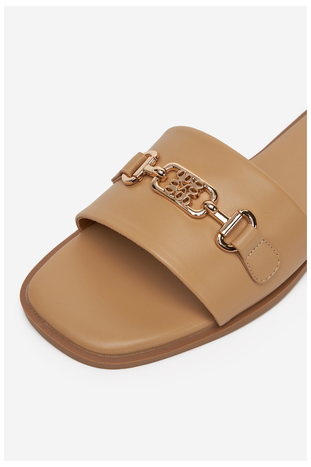 Șlapi NINE WEST 678322-84 BEJ ÎNCHIS