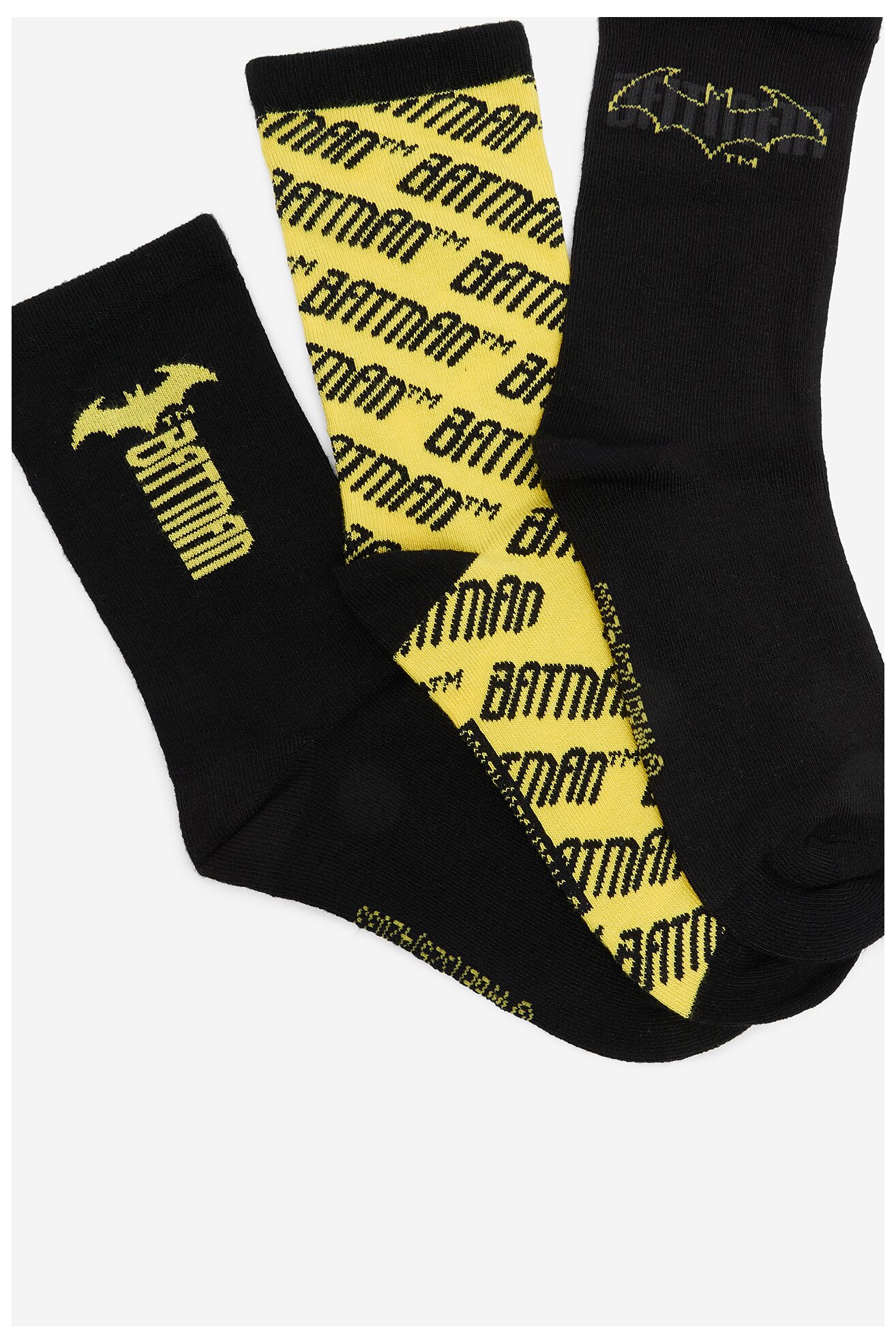 Čarape Batman CEO-ACCCS-AW25-205WBBAT(3-PACK) CRNA