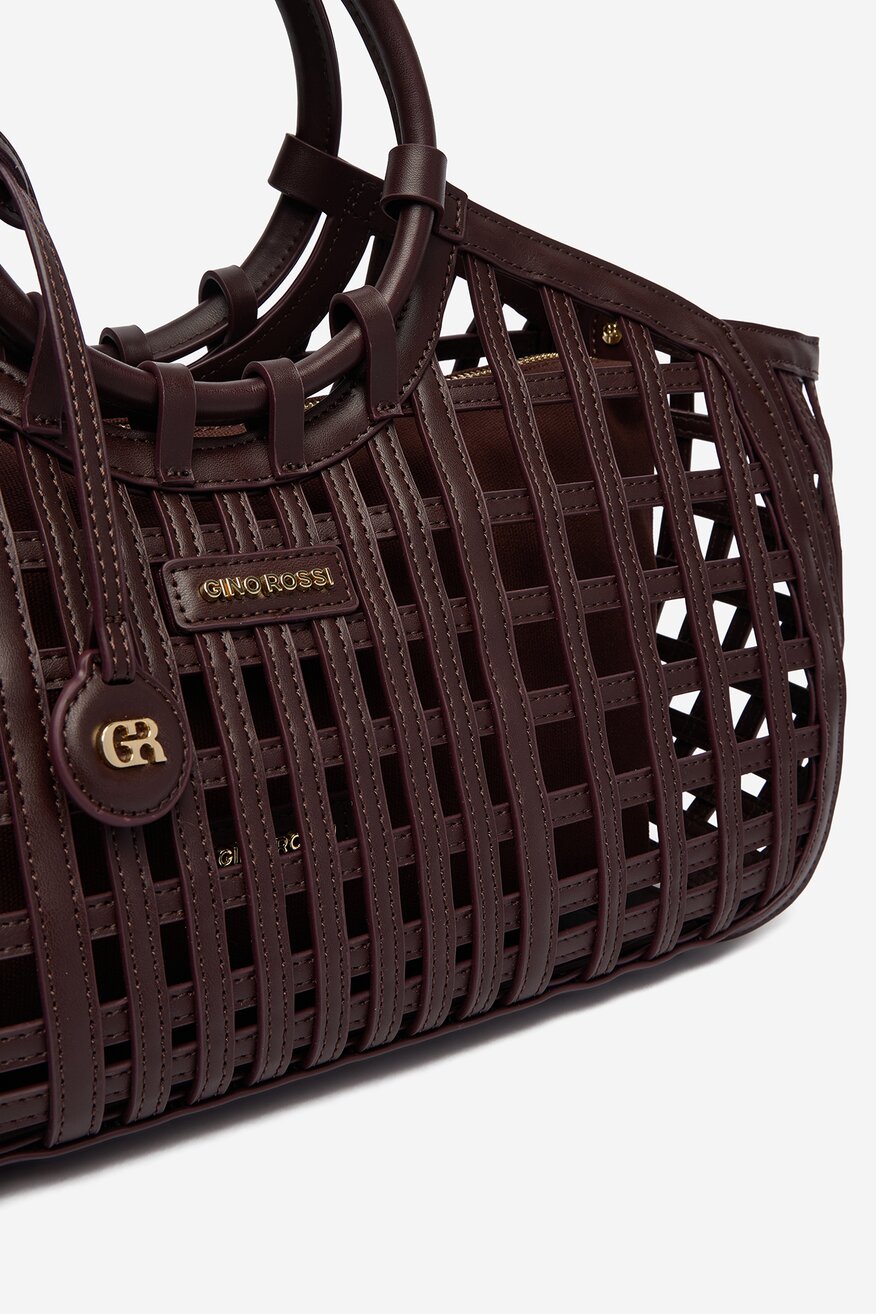 
                Сумка З Ремінцем Gino Rossi ТЕМНО-КОРИЧНЕВИЙ - 5906751753613
