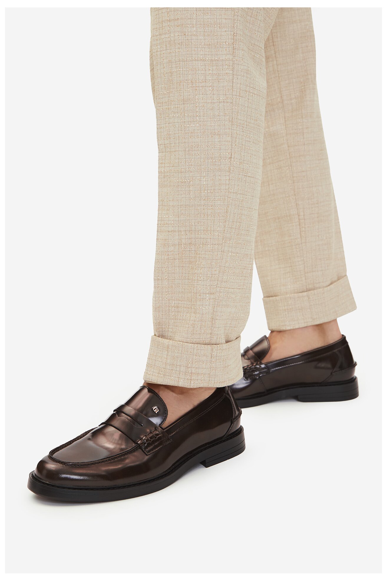 Mokasyn Gino Rossi EO-PIETRO-01 125AM Brązowy