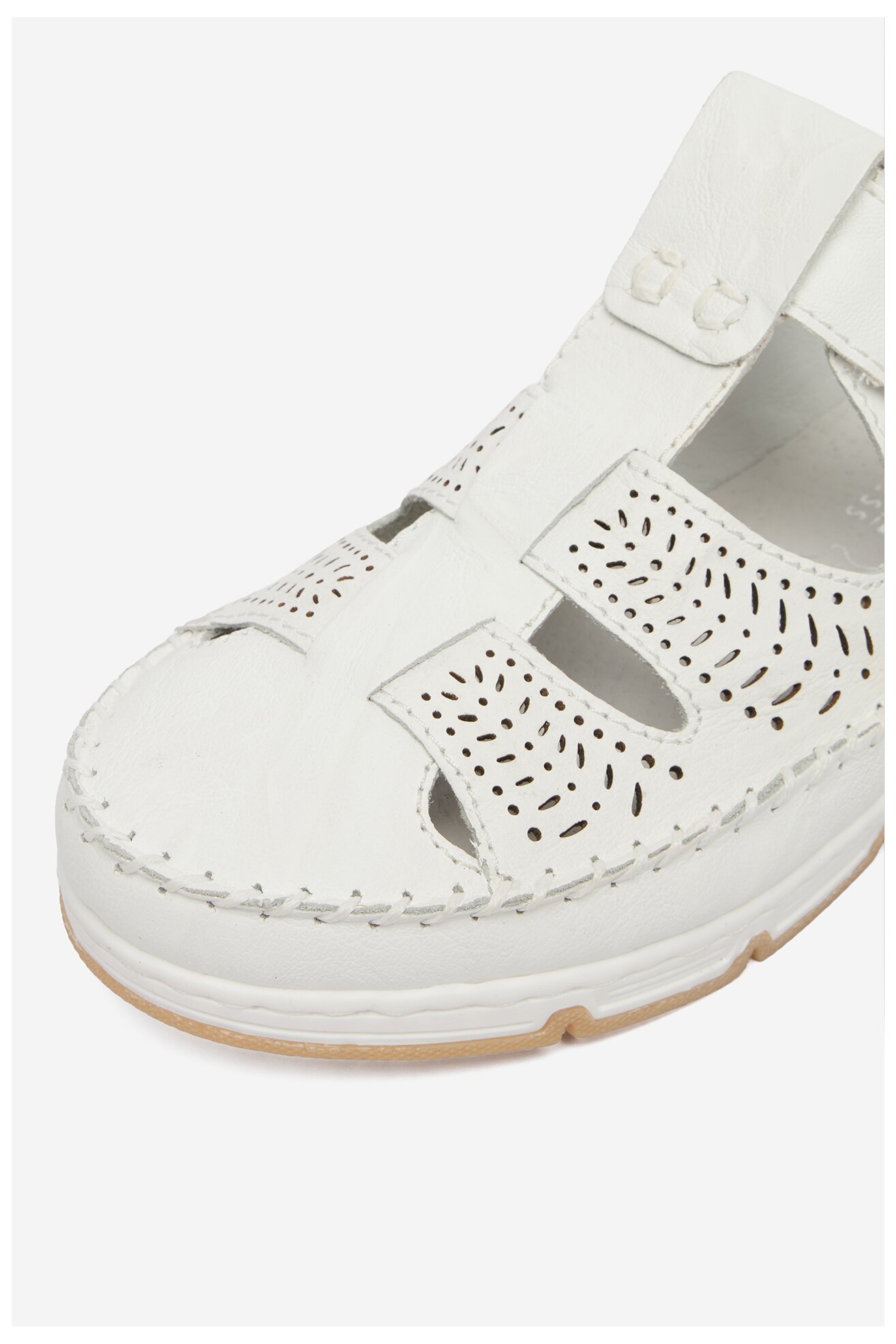 Половинки обувки Rieker CEO-49958-81 БЯЛ