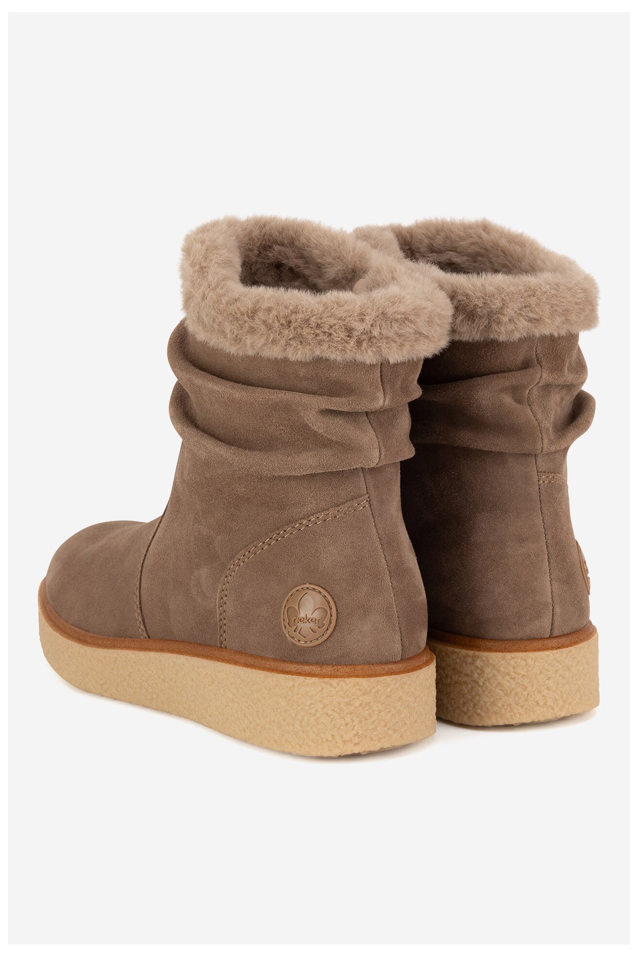 Botki Rieker Y0070-24 Brązowy