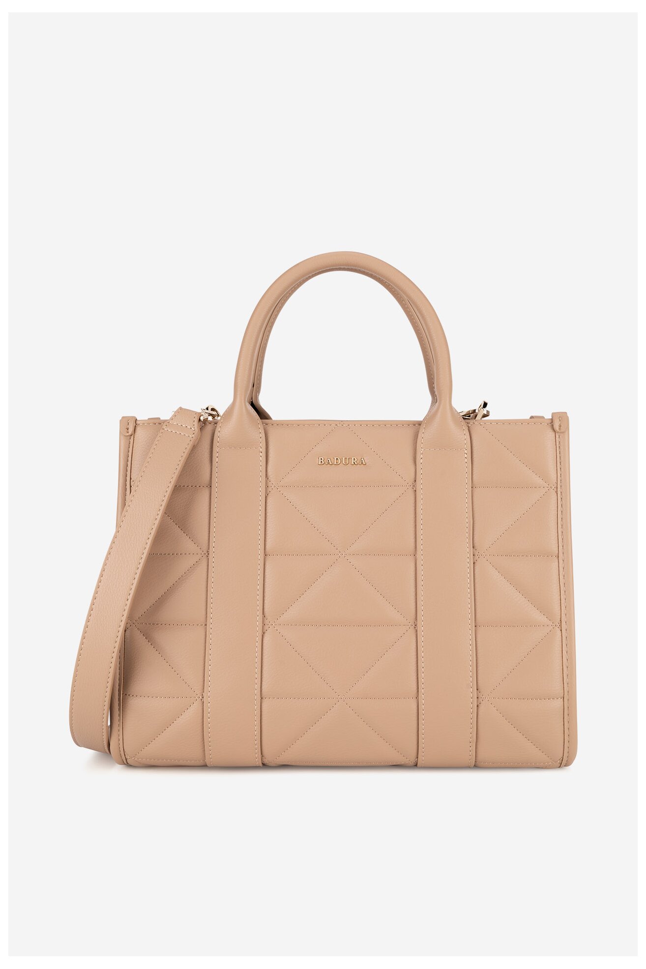 Torebka Badura LDA7346. Beżowy ciemny