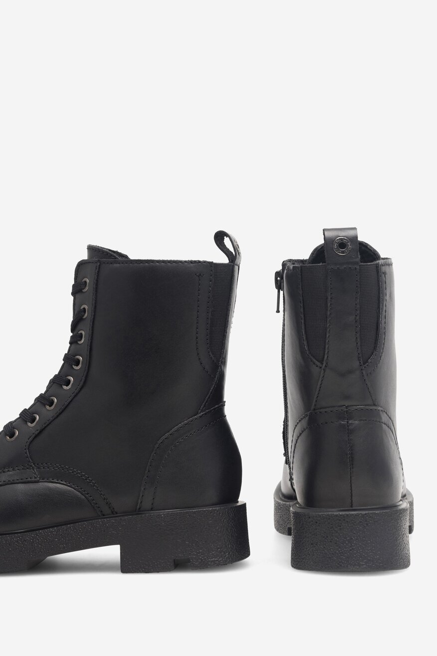 Lasocki - Trzewiki skórzane ocieplane - 5905588125402