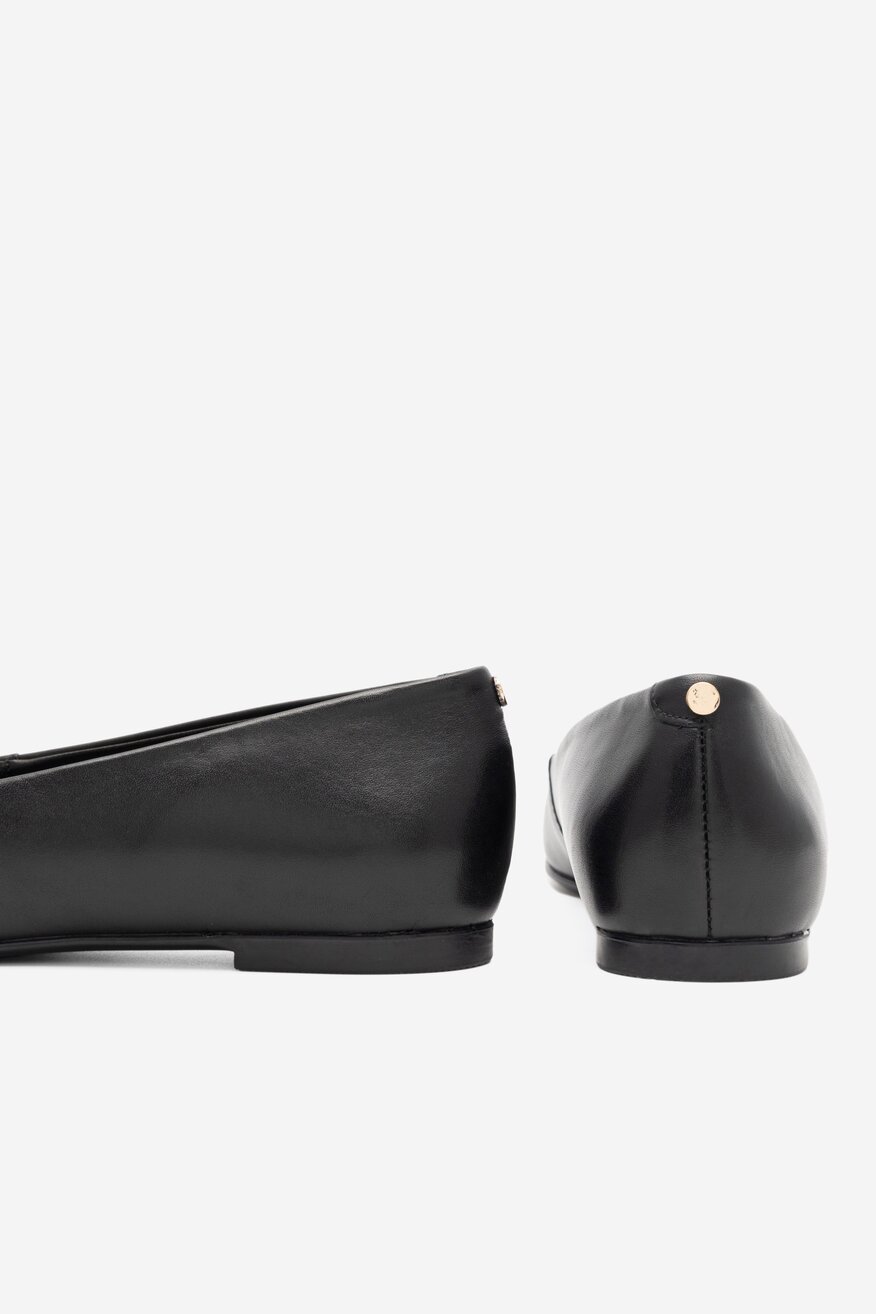 
                Sergio Bardi - Skórzane baleriny - 5904862826455