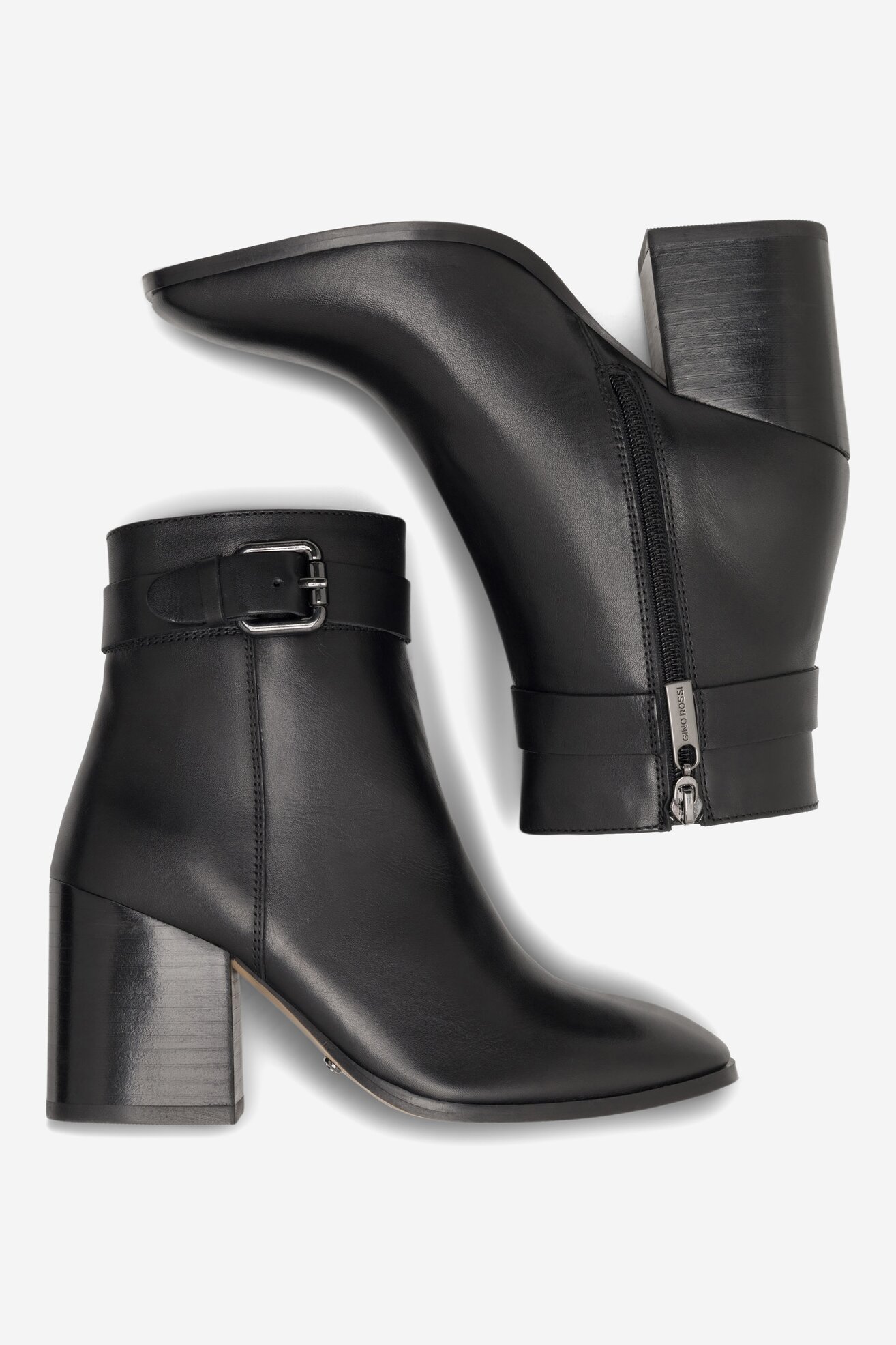 Ботильйони Gino Rossi MATERA-36733 ЧОРНИЙ