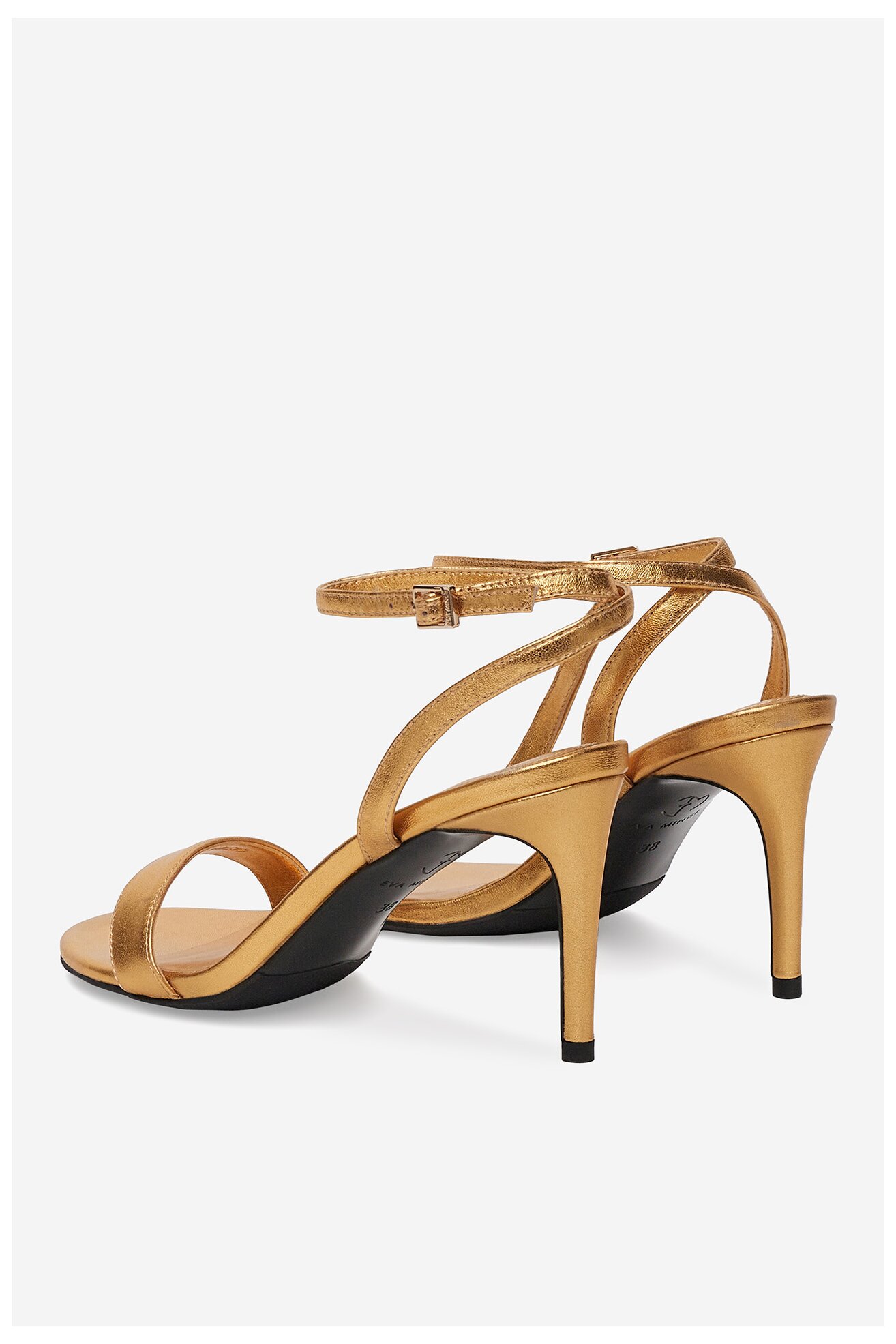 Сандалі EVA MINGE AGERATUM-LT133-6 ЗОЛОТИЙ