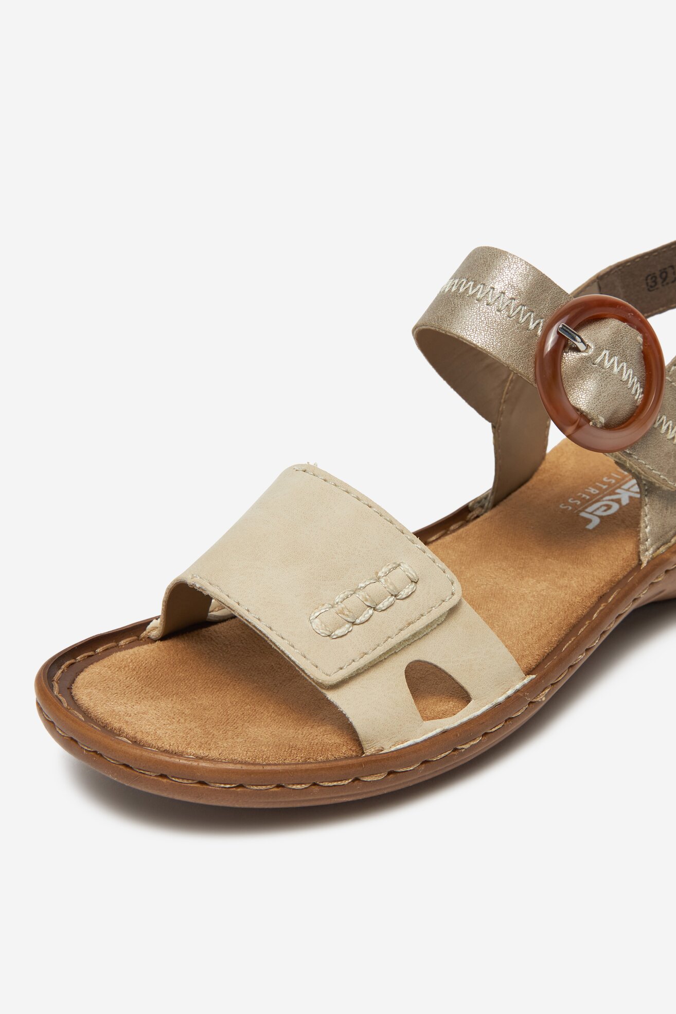 Szandál Rieker 608Z3-60 BÉZS