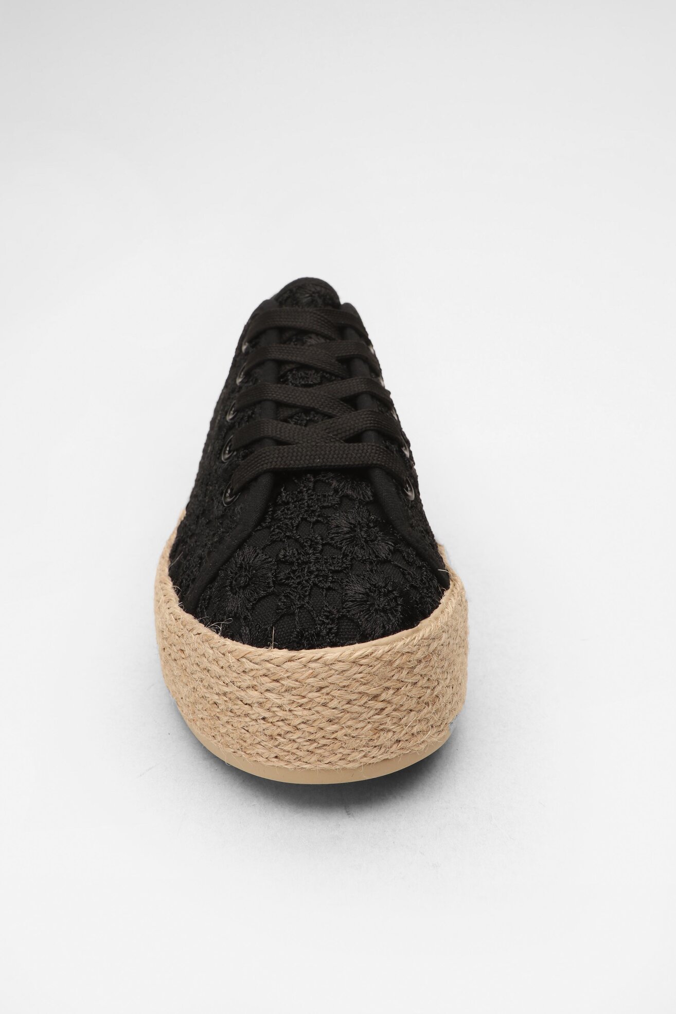 Espadrile DeeZee WSK1576-14 CRNA