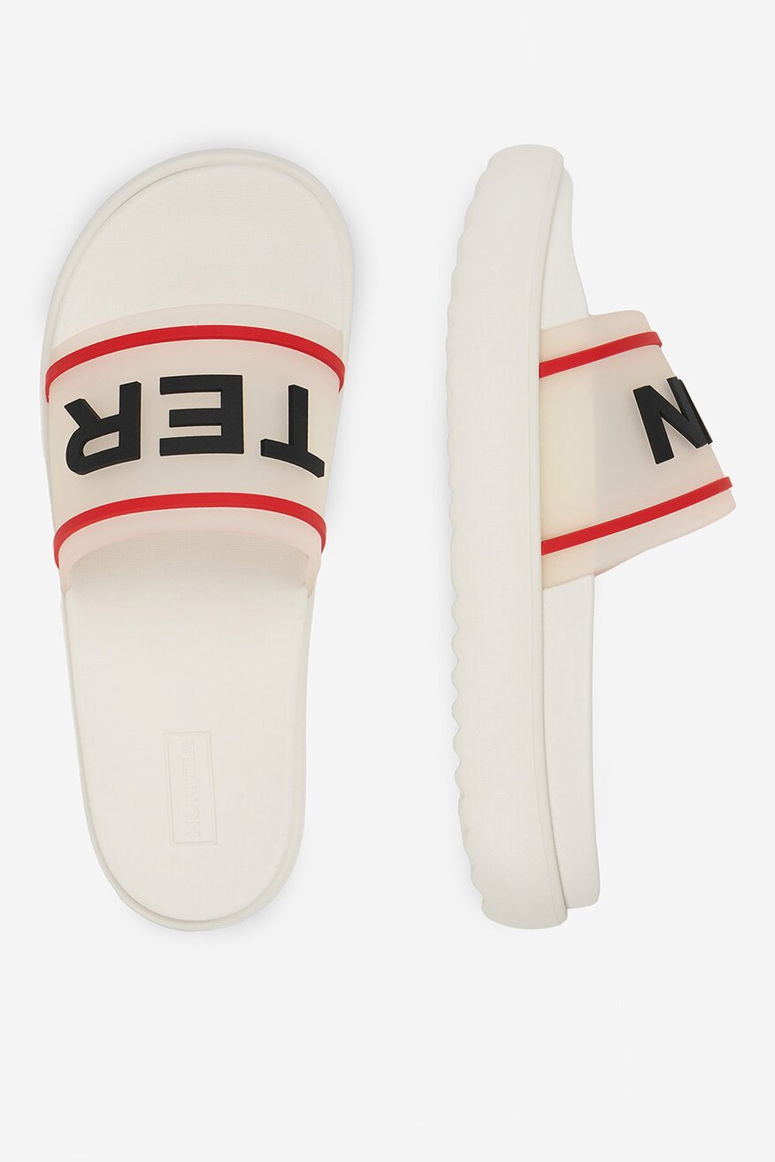 
                Papuče HUNTER BELA - 5906751261828