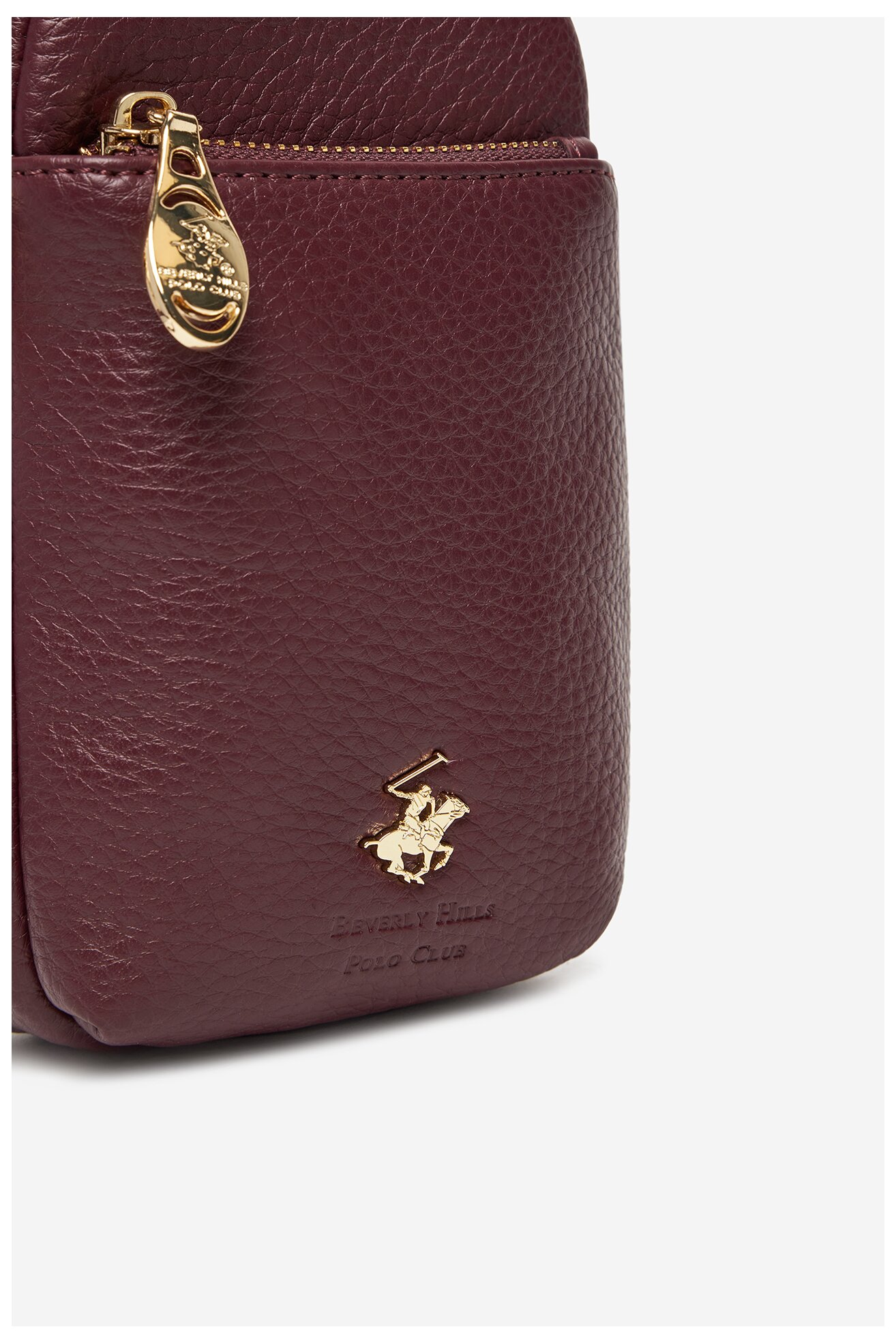 Torebka Beverly Hills Polo Club C-BHPC-L-004-08 Bordowy