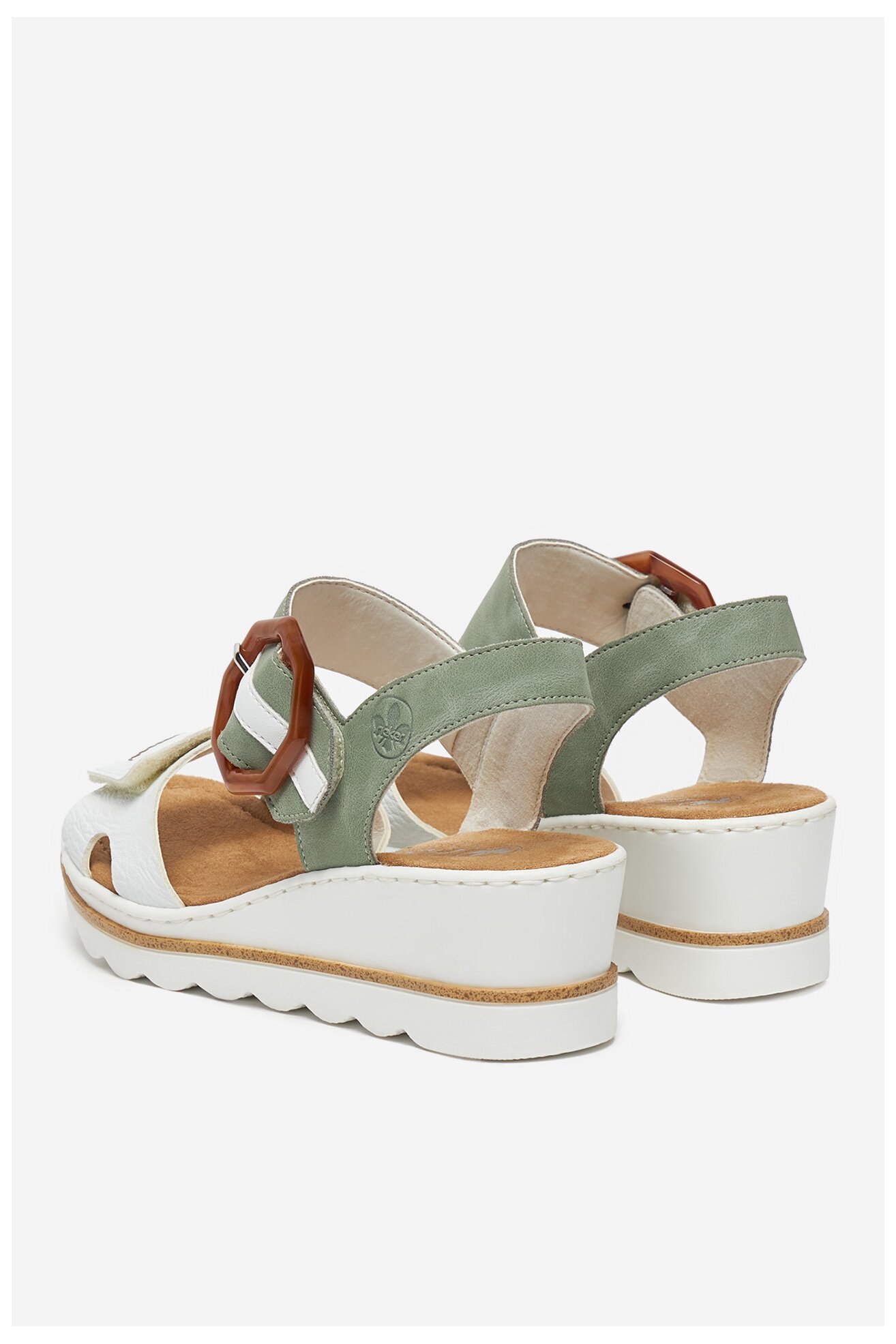 Sandale Rieker 67476-81 ALB