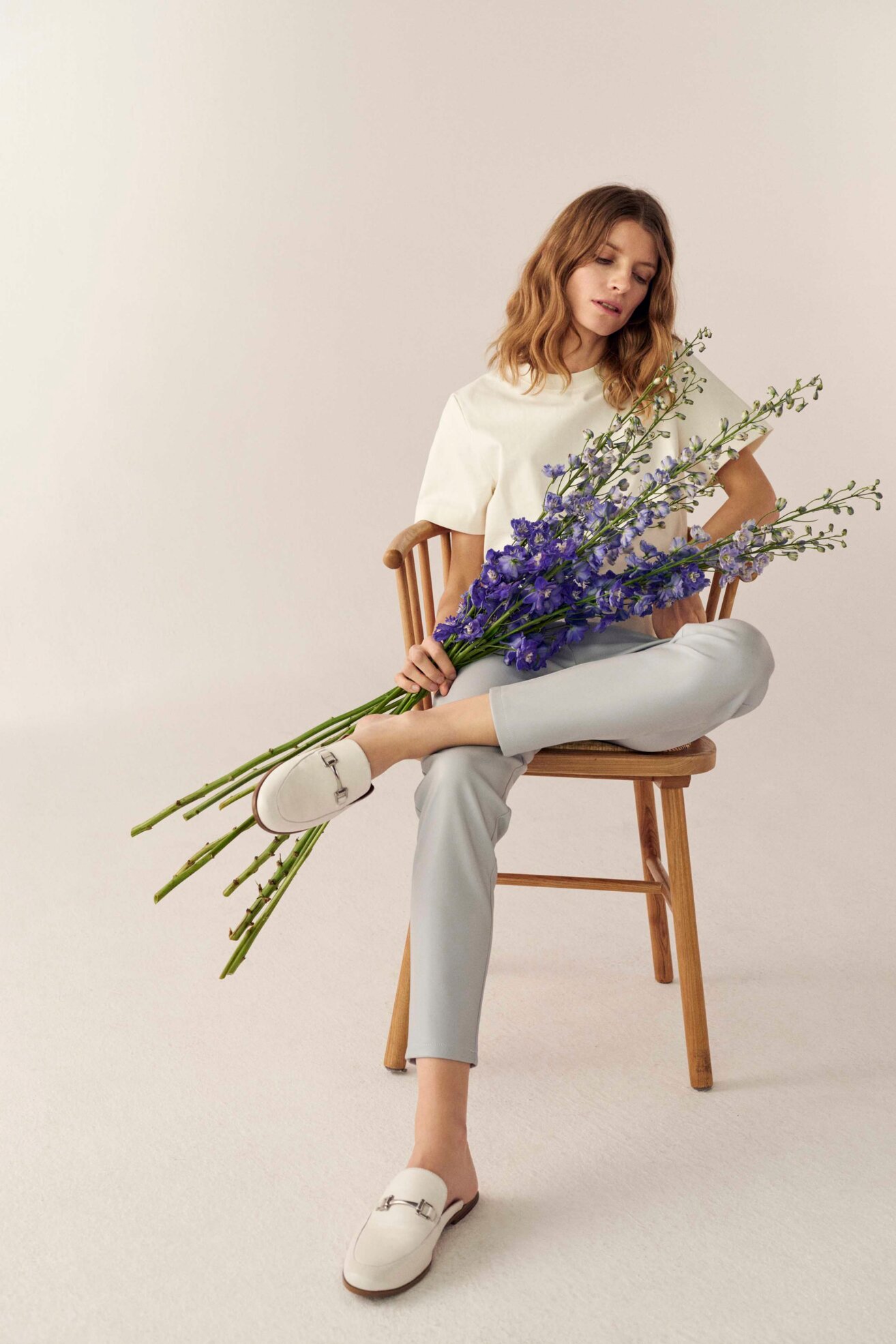 Klapki Lasocki WI16-219546-02 Biały