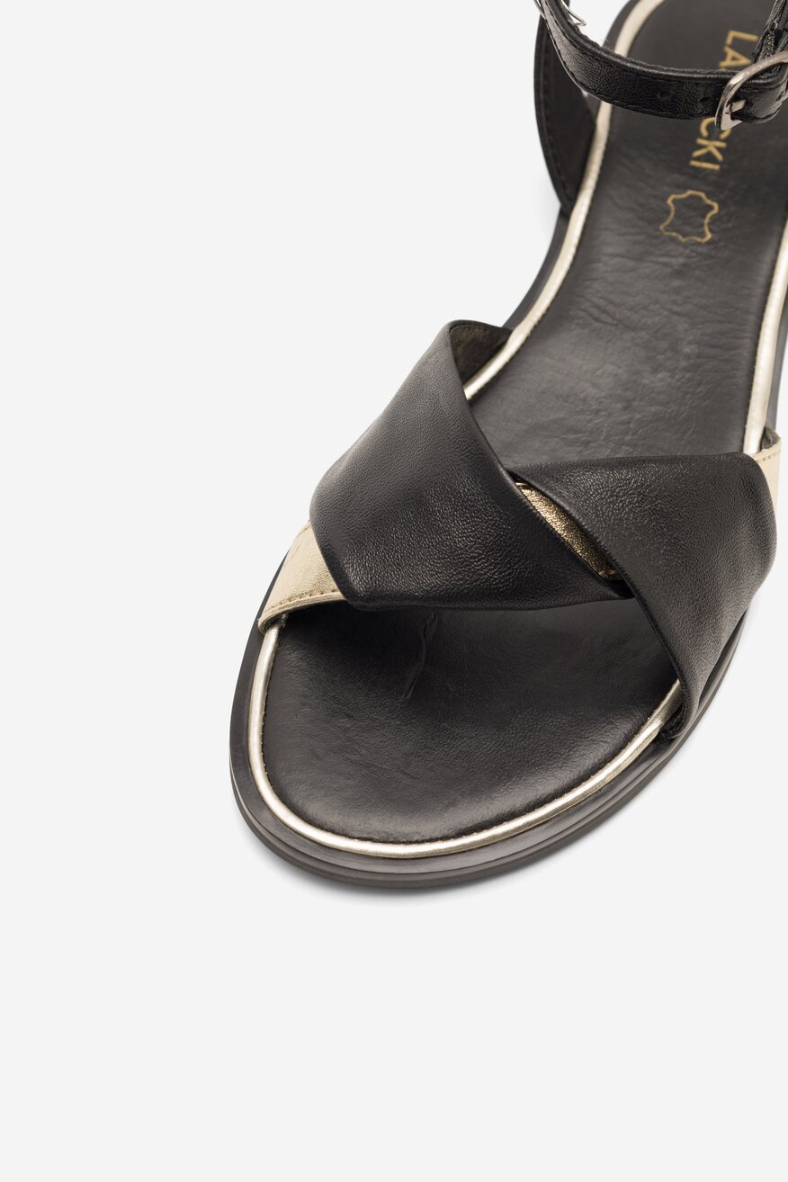 Lasocki - Sandały skórzane - 5904862832616