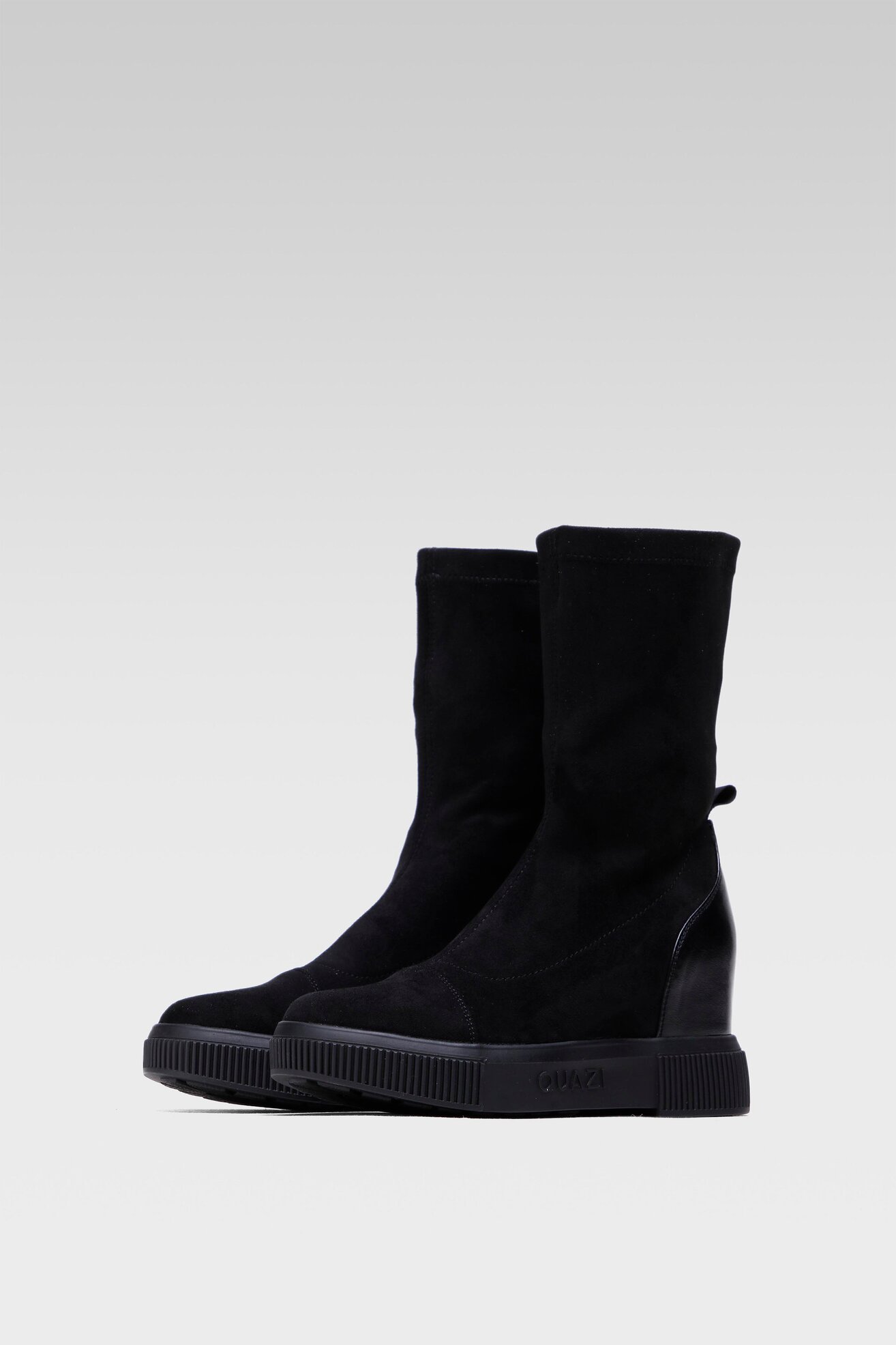 Botki Quazi NATTALIE-01 Czarny