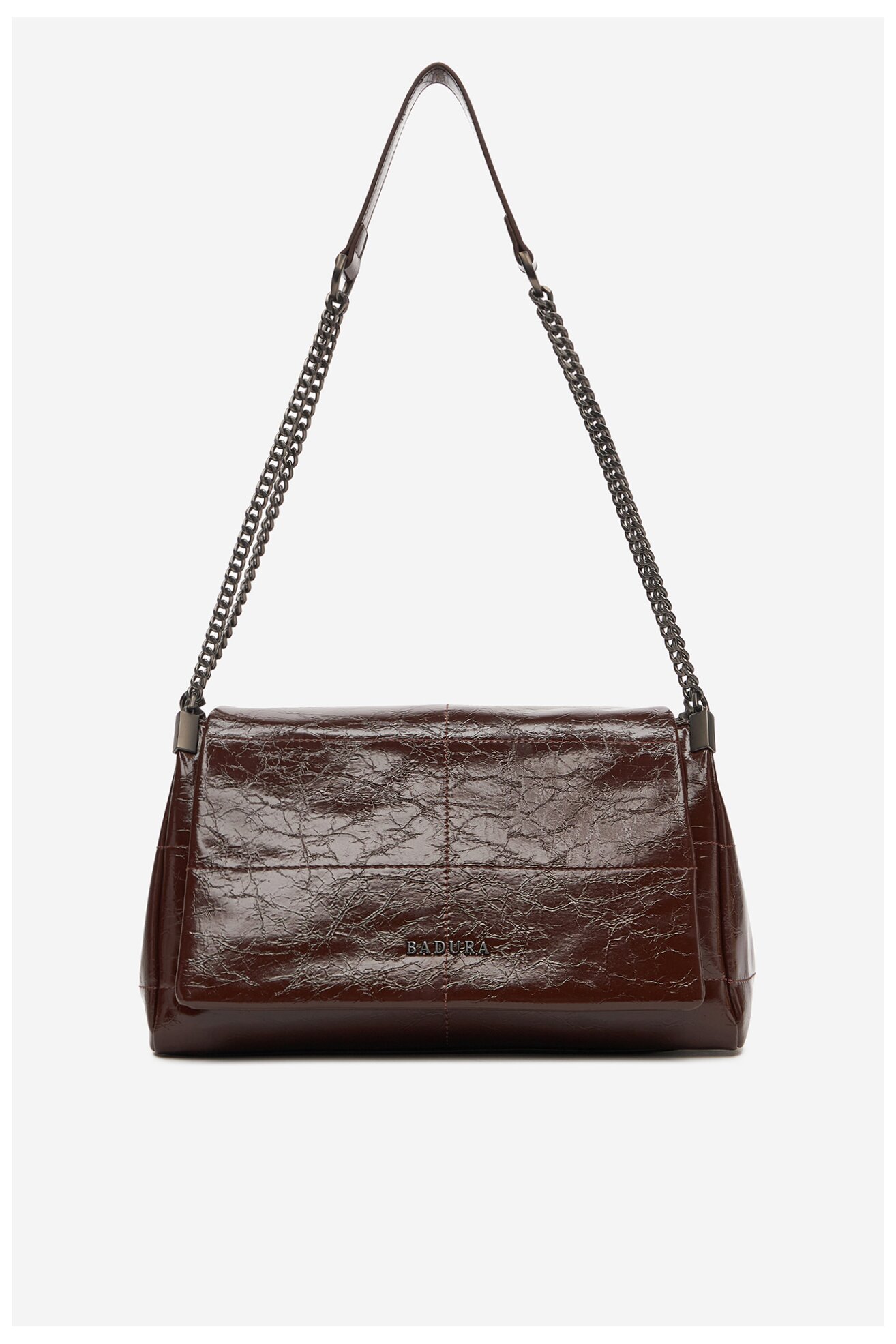 Kézitáska Badura C-AILA-LDA7951 SÖTÉTBARNA