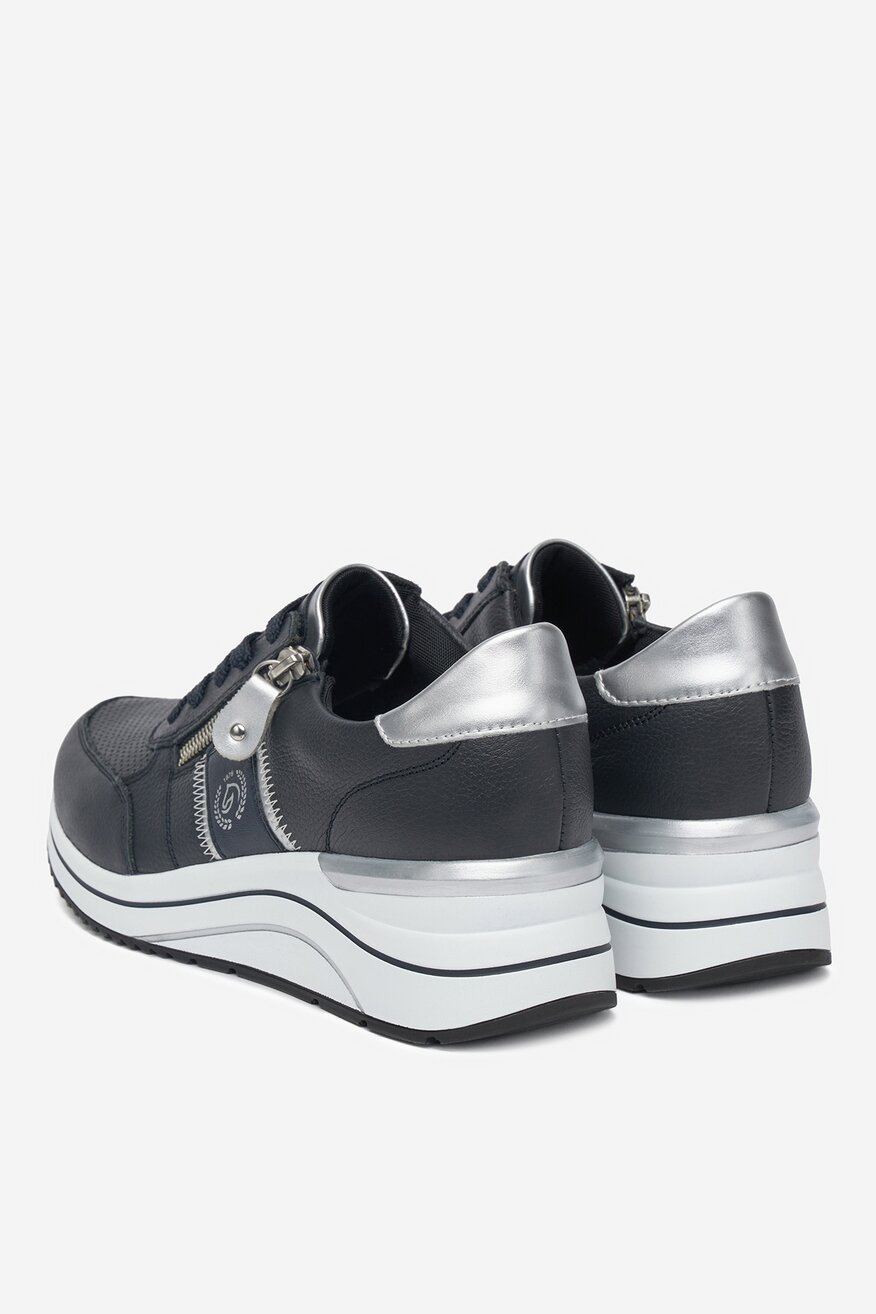 Remonte - Sneakersy skórzane - 2230074043124