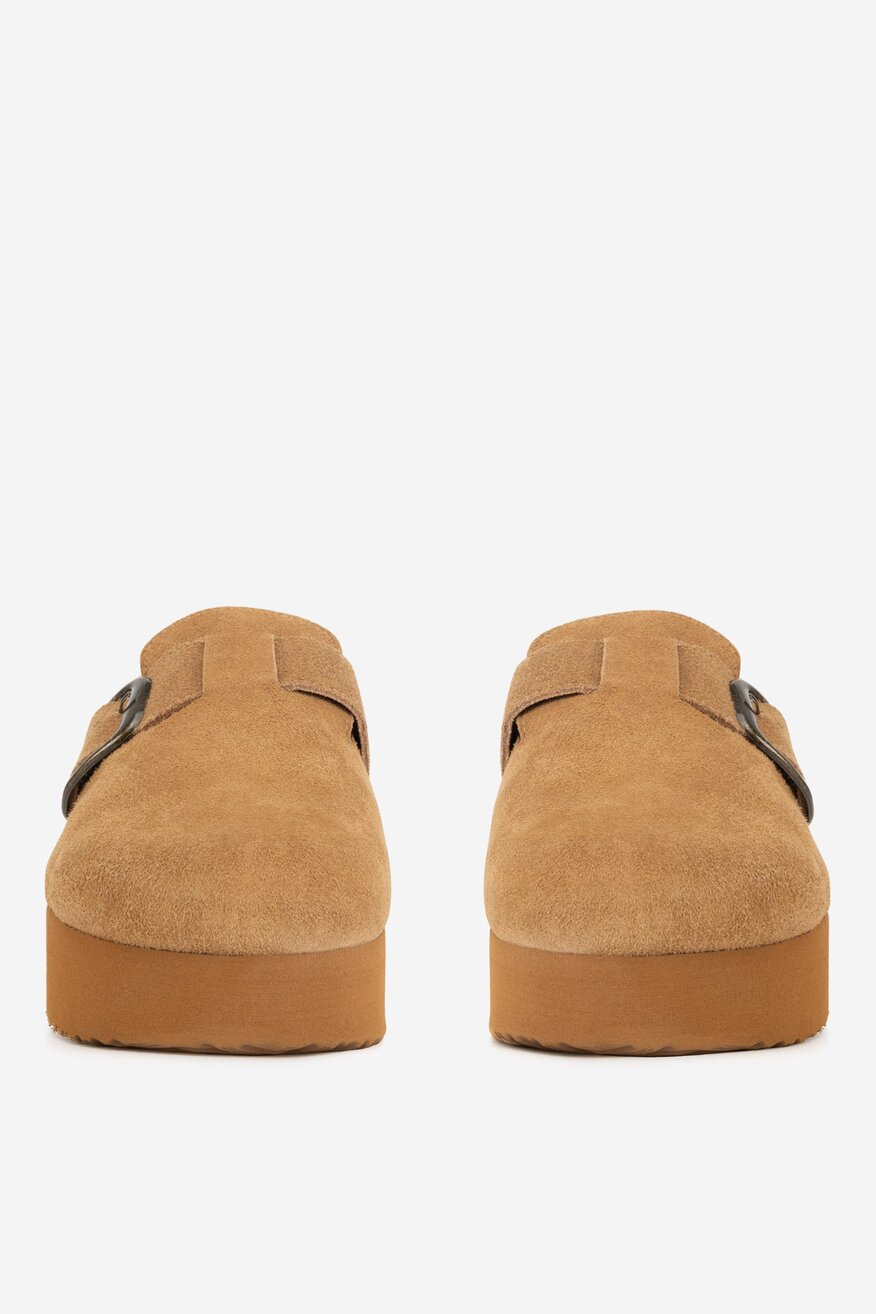 Badura - Mule zamszowe - 5905588985983