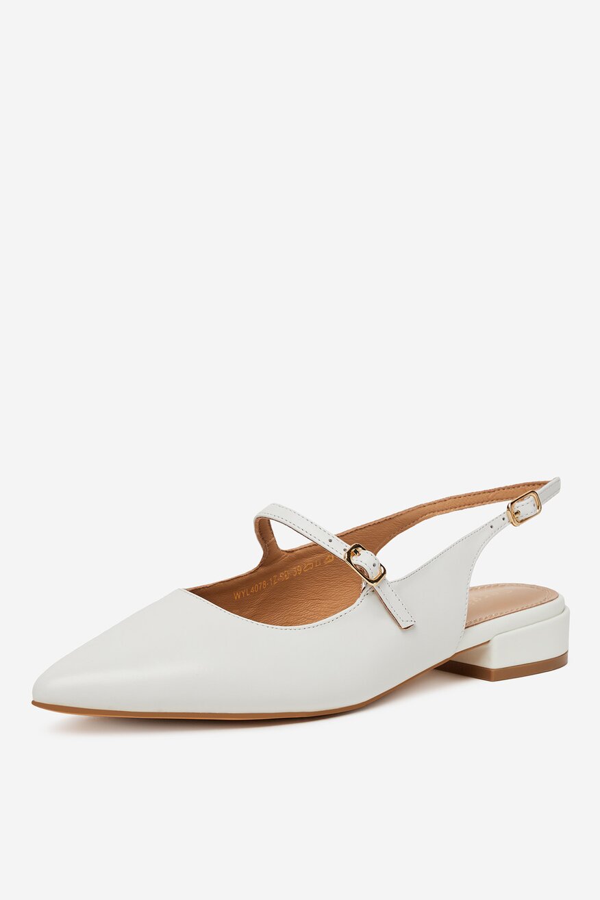 Sergio Bardi - Czółenka skórzane - 5903698047638