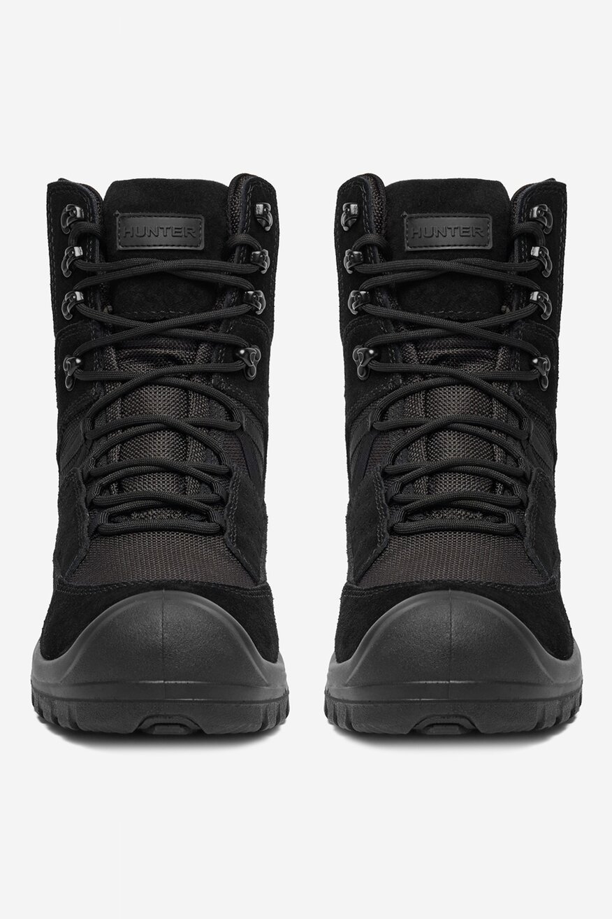 
                HUNTER - Skórzane trzewiki sznurowane - 5906751204337