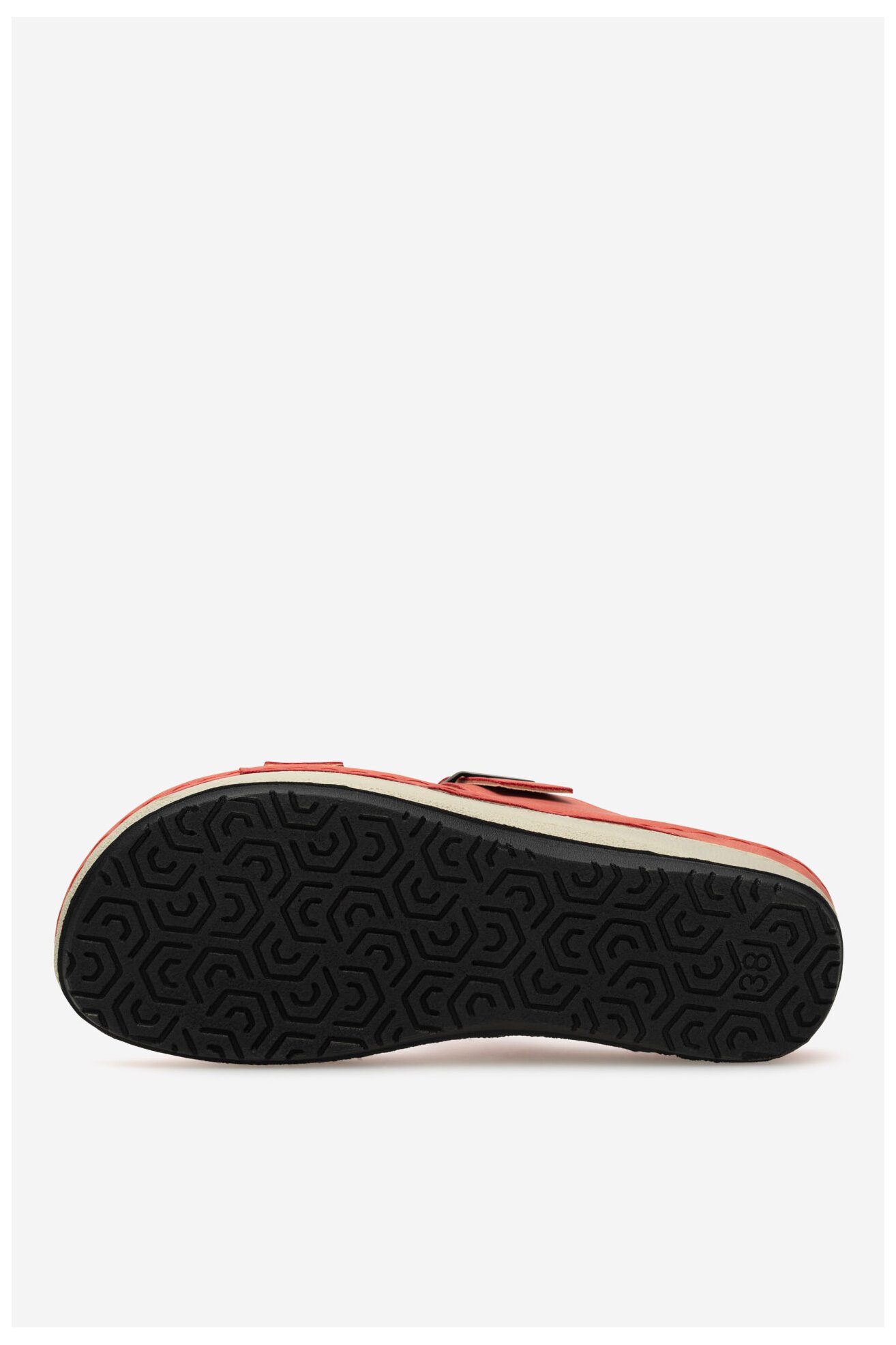 Klapki Inblu PF030100 Czerwony