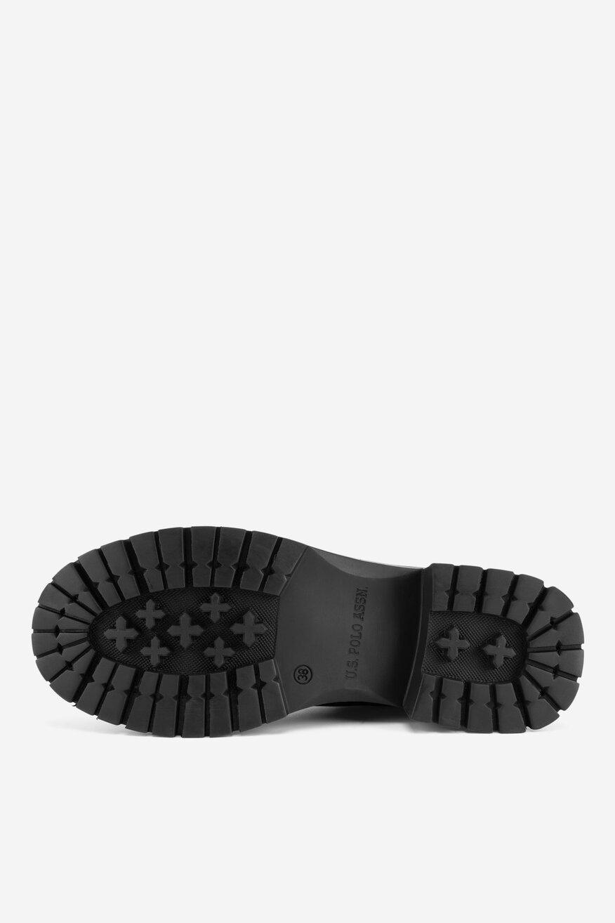 U.S. POLO ASSN. - Sztyblety skórzane ocieplane - 5903419503887