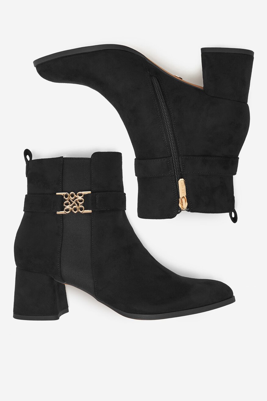 NINE WEST - Botki na słupku - 5906751360965