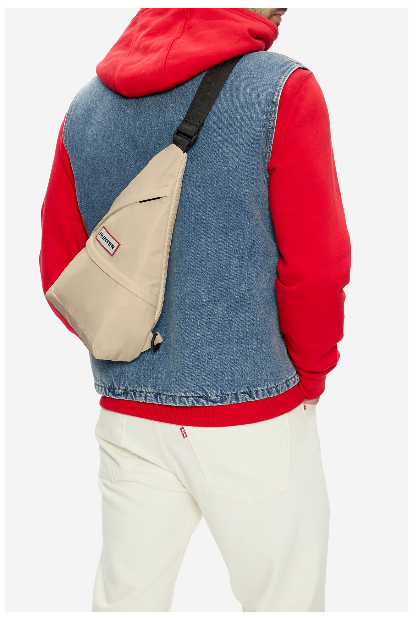 Pánská taška HUNTER HTR-B-004-07 BÉŽOVÁ