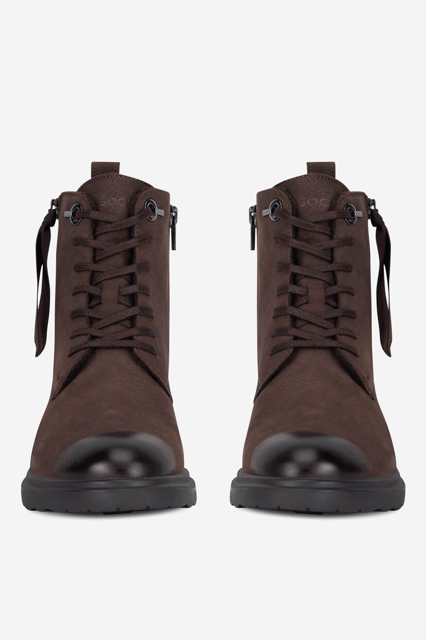 Lasocki - Trzewiki skórzane ocieplane - 5905588938507