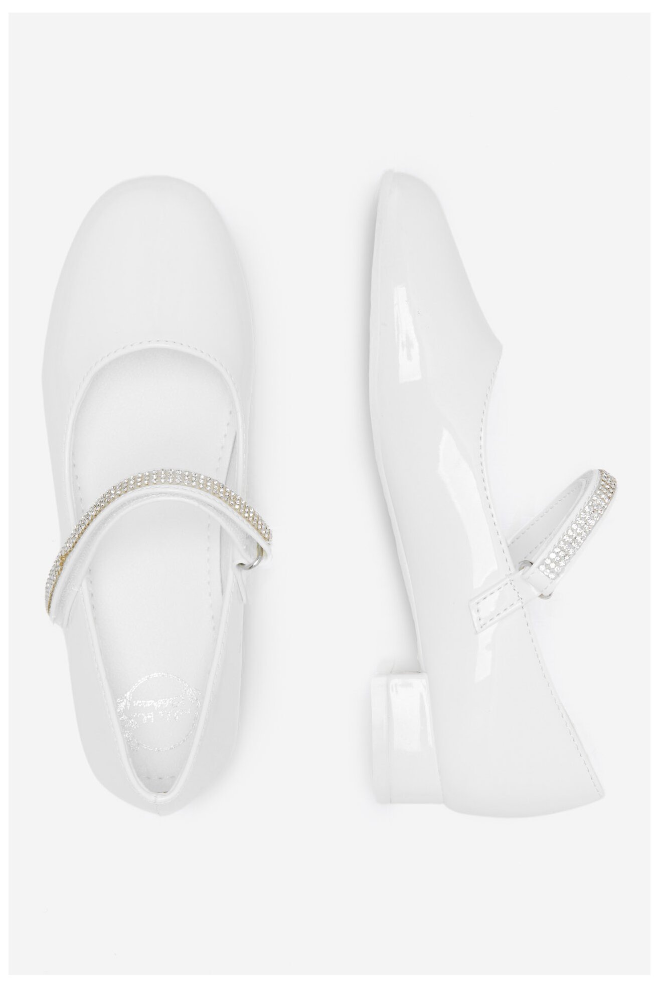 Baleriny Nelli Blu CM2110266 FEHÉR