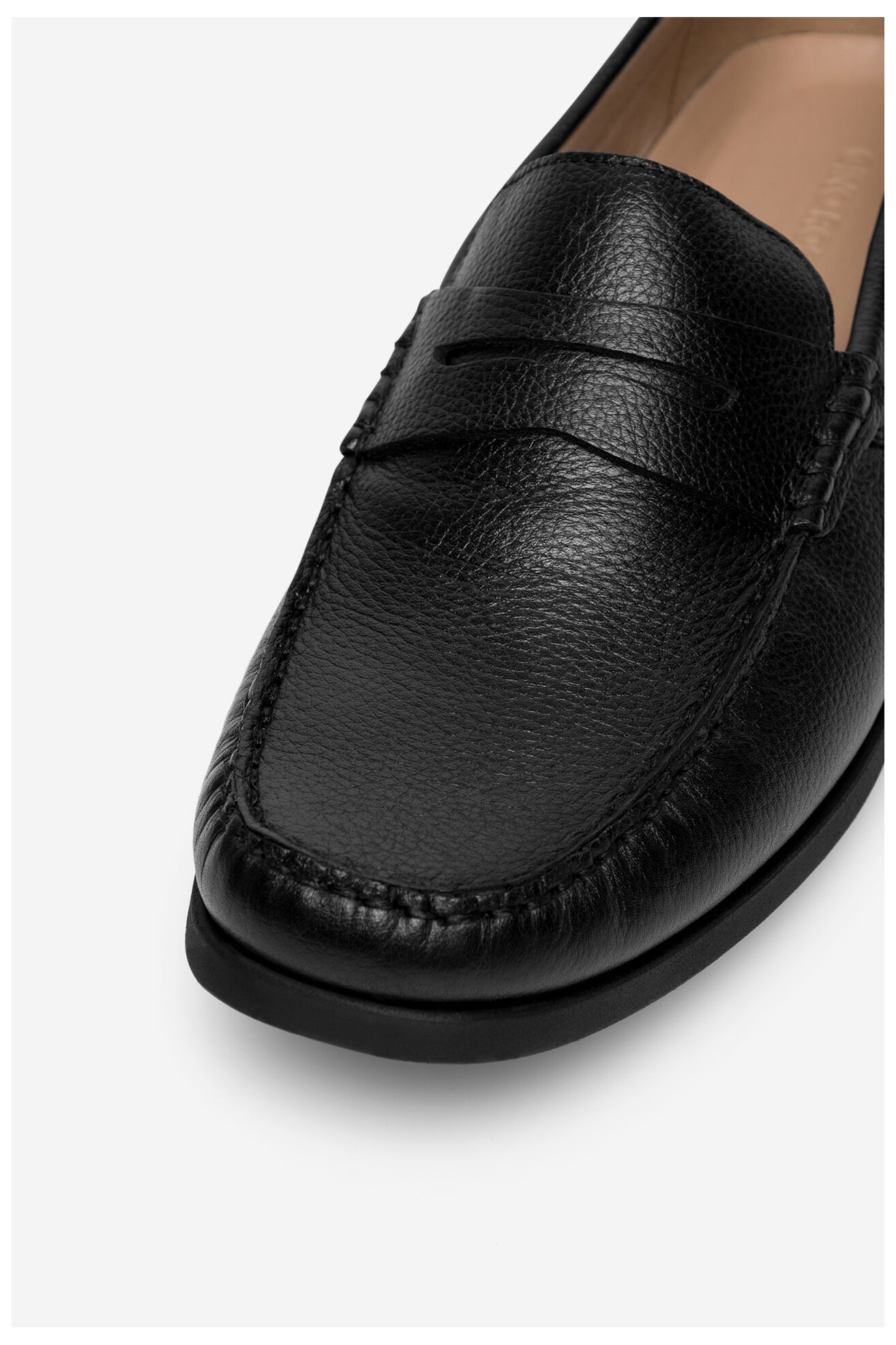 Mokasíny Gino Rossi LEONARDO-02 MI08 ČERNÁ